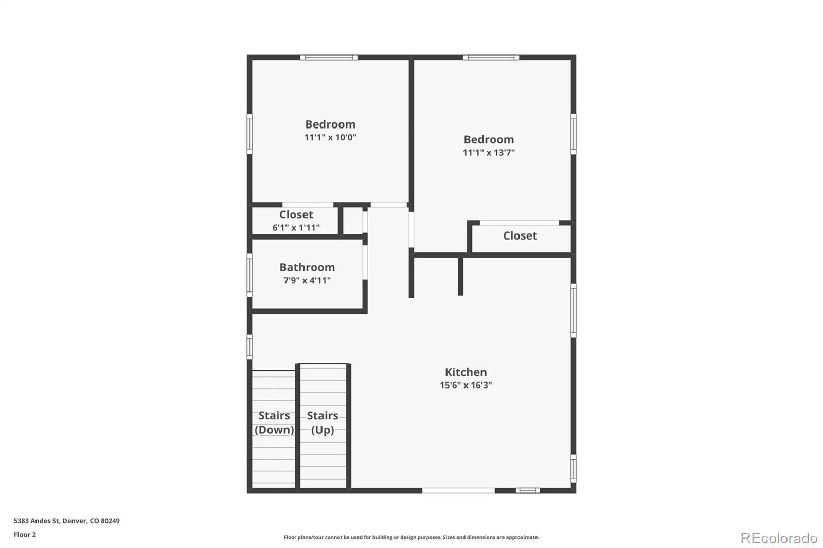 5383 Andes Street Denver, CO 80249 - Photo 17 of 18 a picture of a bench in a white wall