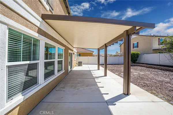 a view of a porch