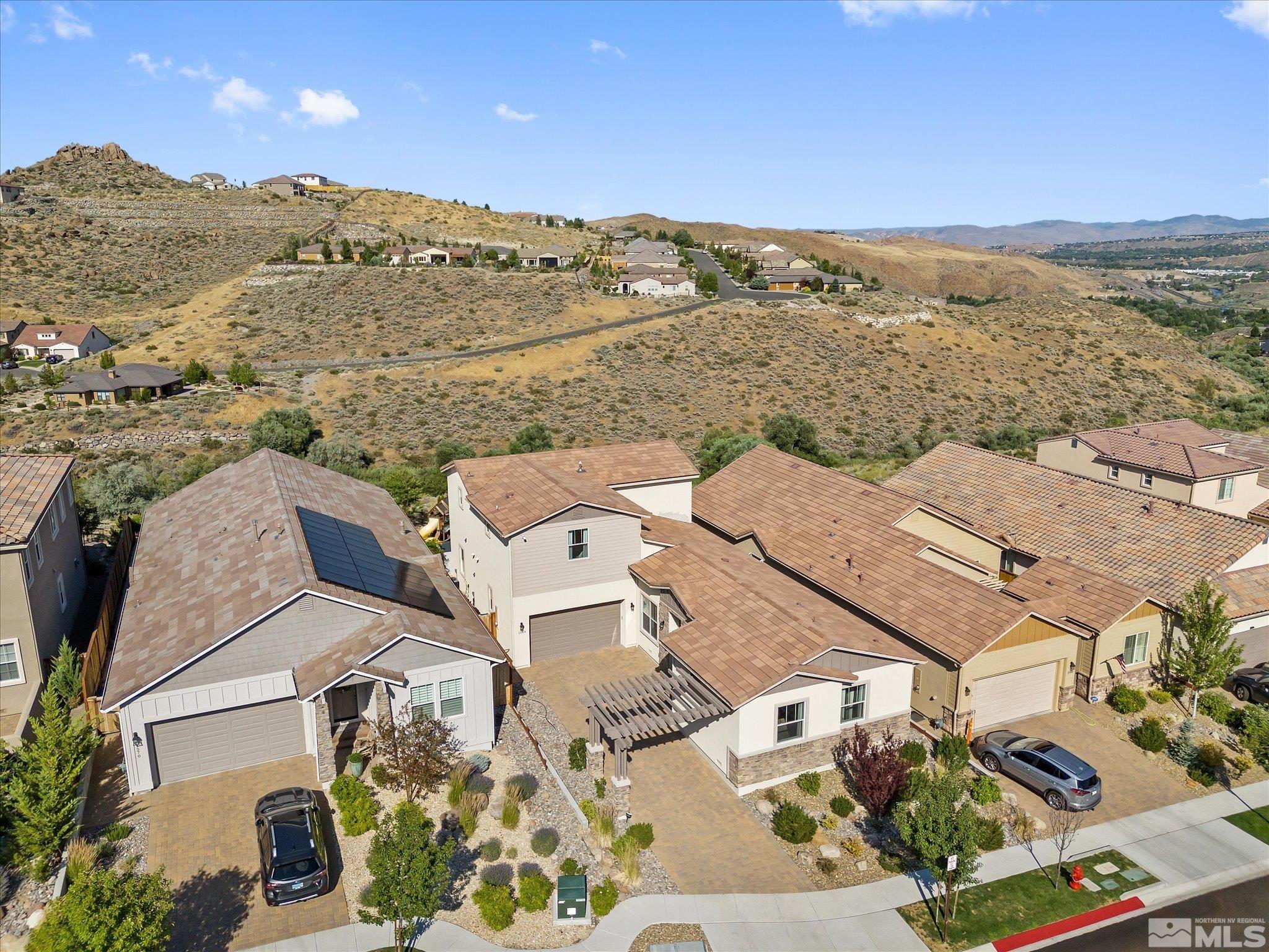 1564 Elk Run Trail Reno, NV 89523 - Photo 15 of 18 an aerial view of multiple house