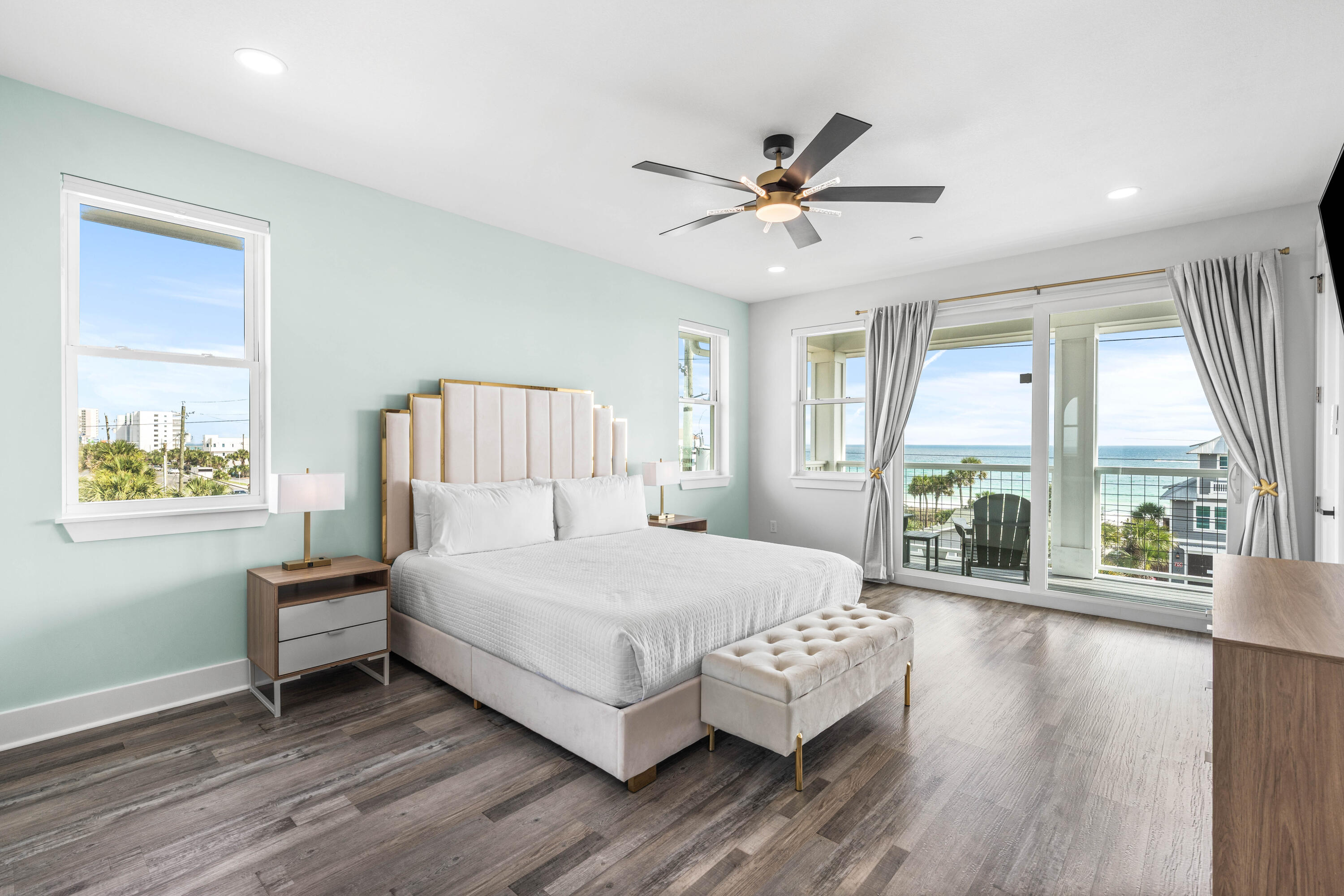 13308 Front Beach Road Panama City Beach, FL 32407 - Photo 35 of 68 3rd Floor Primary Suite w/ Gulf View