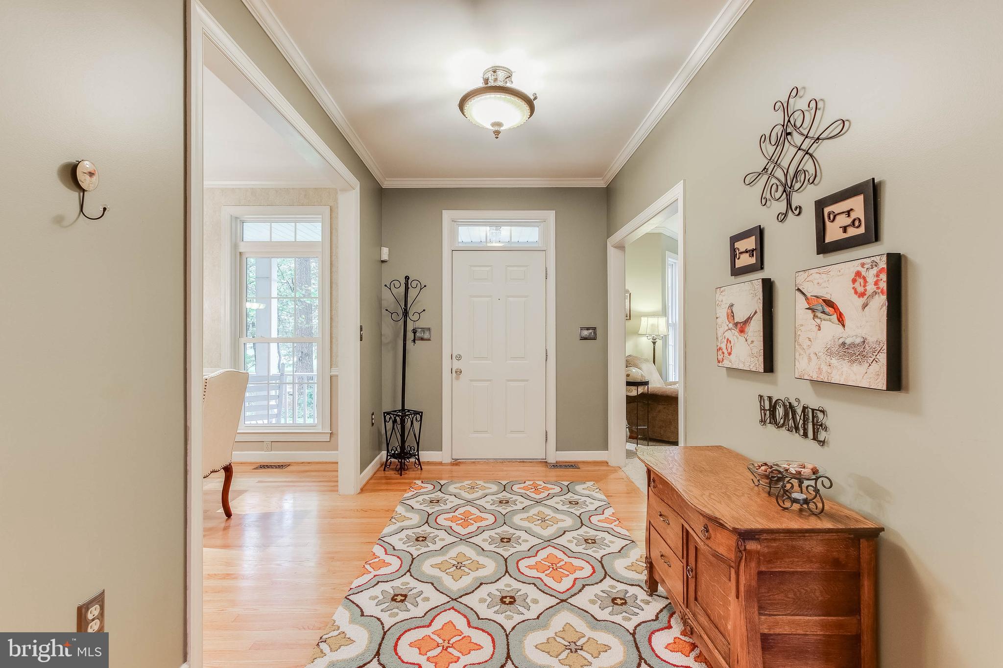 8240 Edgewood Church Road Frederick, MD 21702 - Photo 5 of 44 Hardwood foyer