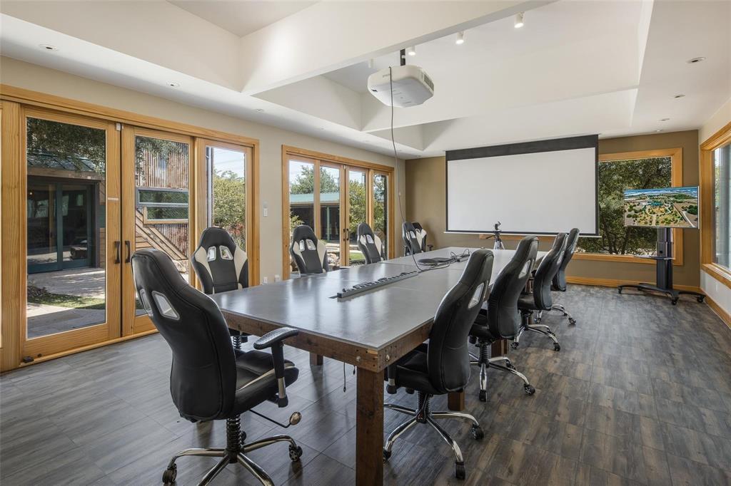14250 Chaparral Lane Roanoke, TX 76262 - Photo 12 of 40 a view of a dining room with furniture window and wooden floor