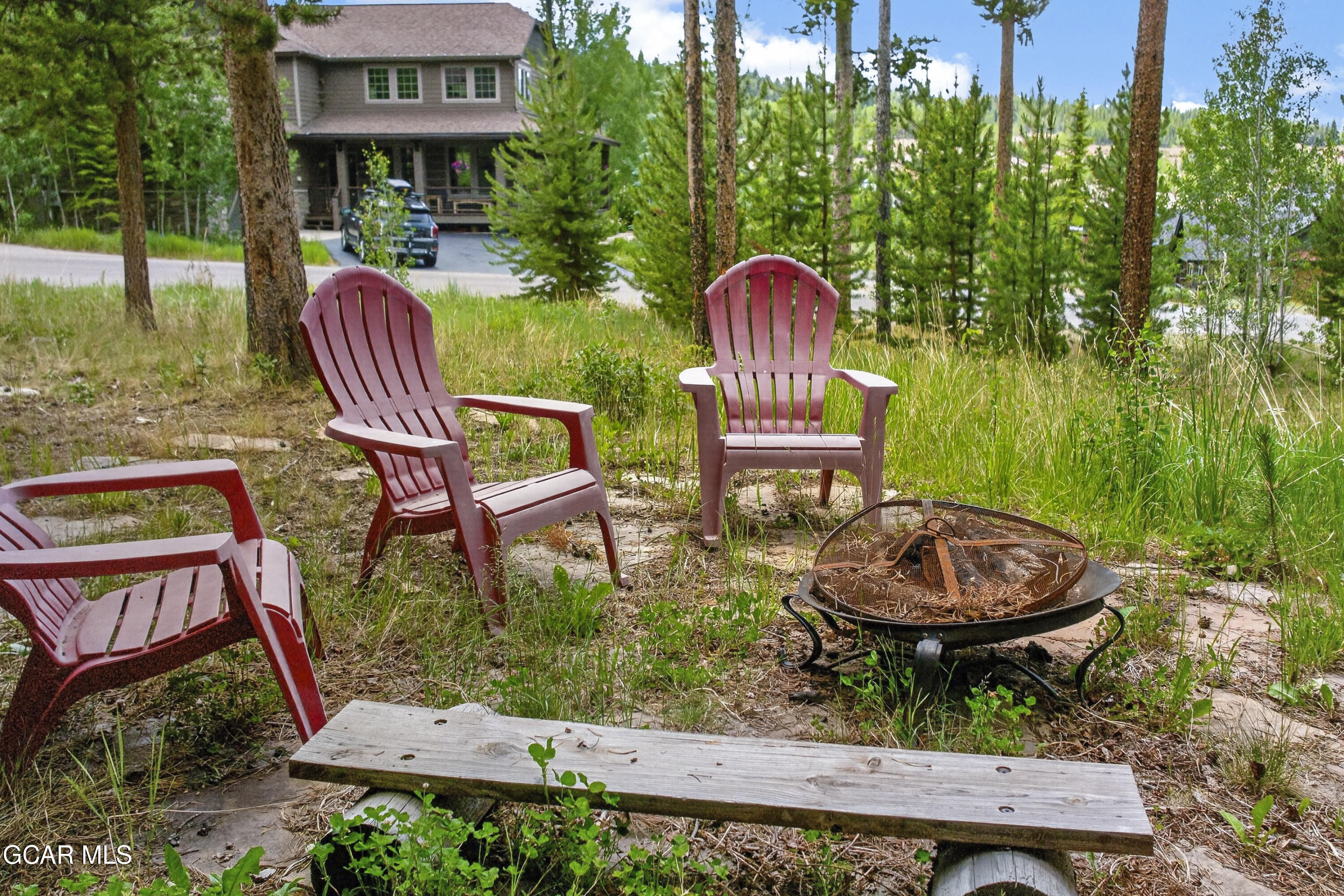 1201 Rendezvous Road Fraser, CO 80442 - Photo 17 of 47 Yard and Firepit
