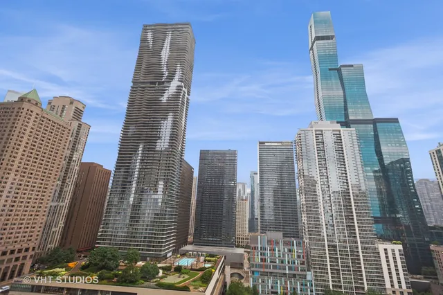 a front view of a building