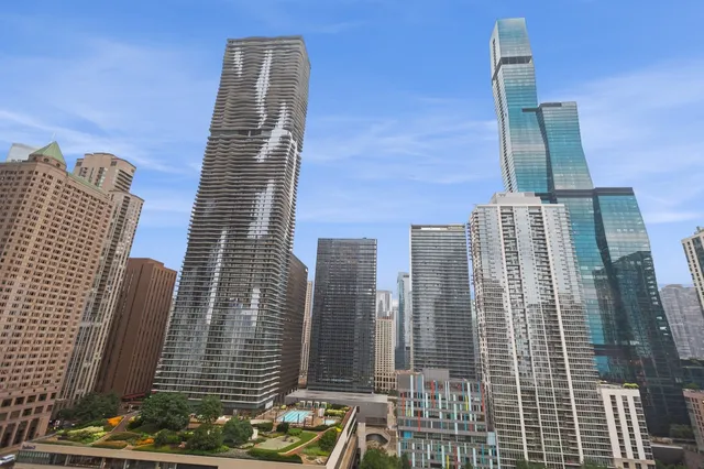 a front view of a building