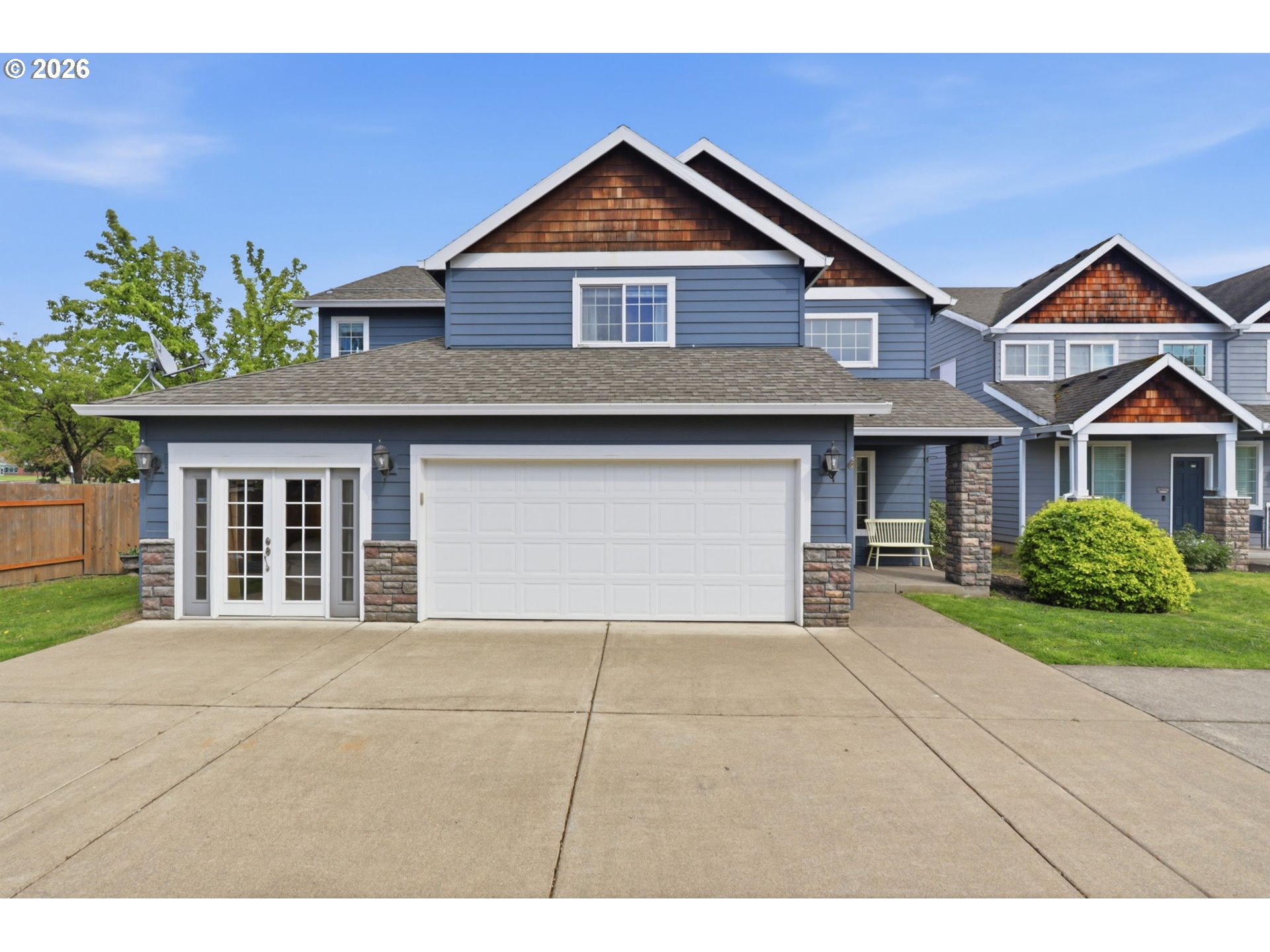 3306 Solstice Lane Newberg, OR 97132 - Photo 2 of 47 a front view of a house with garden