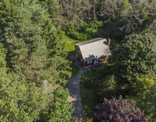 31 Dudley Road Billerica, MA 01821 - Photo 15 of 20 an aerial view of a house with a yard and trees all around