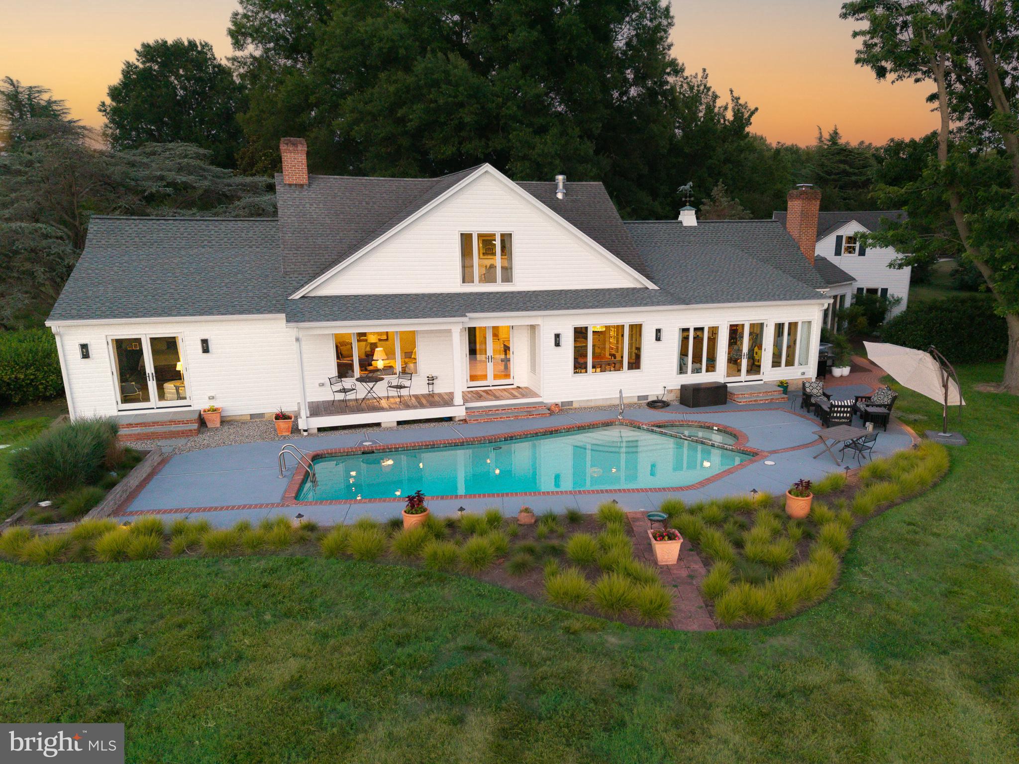 4440 Baildon Road Trappe, MD 21673 - Photo 2 of 98 Rear view, pool and patios