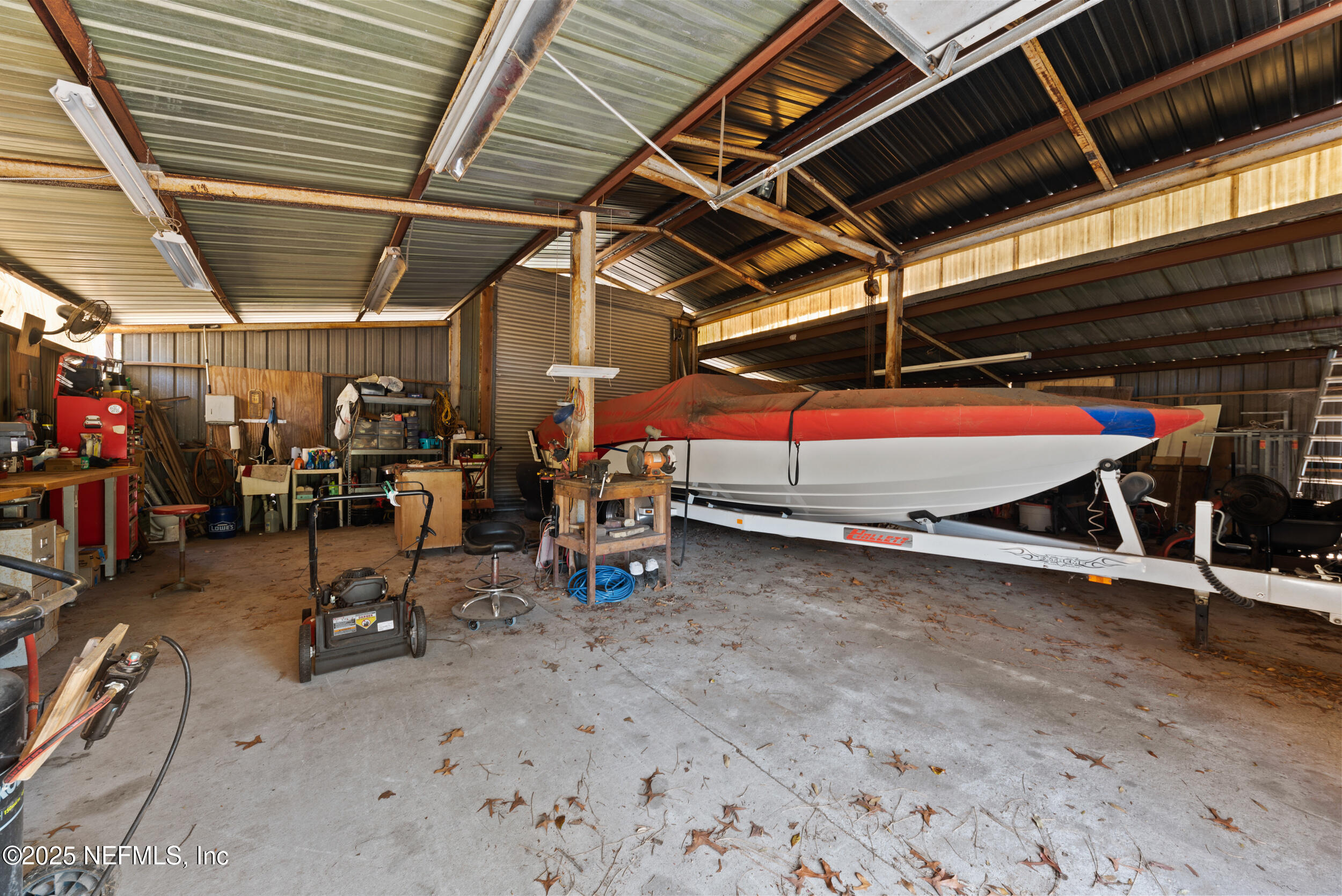 2357 Davis Road Jacksonville, FL 32218 - Photo 27 of 28 a view of a room with gym equipment
