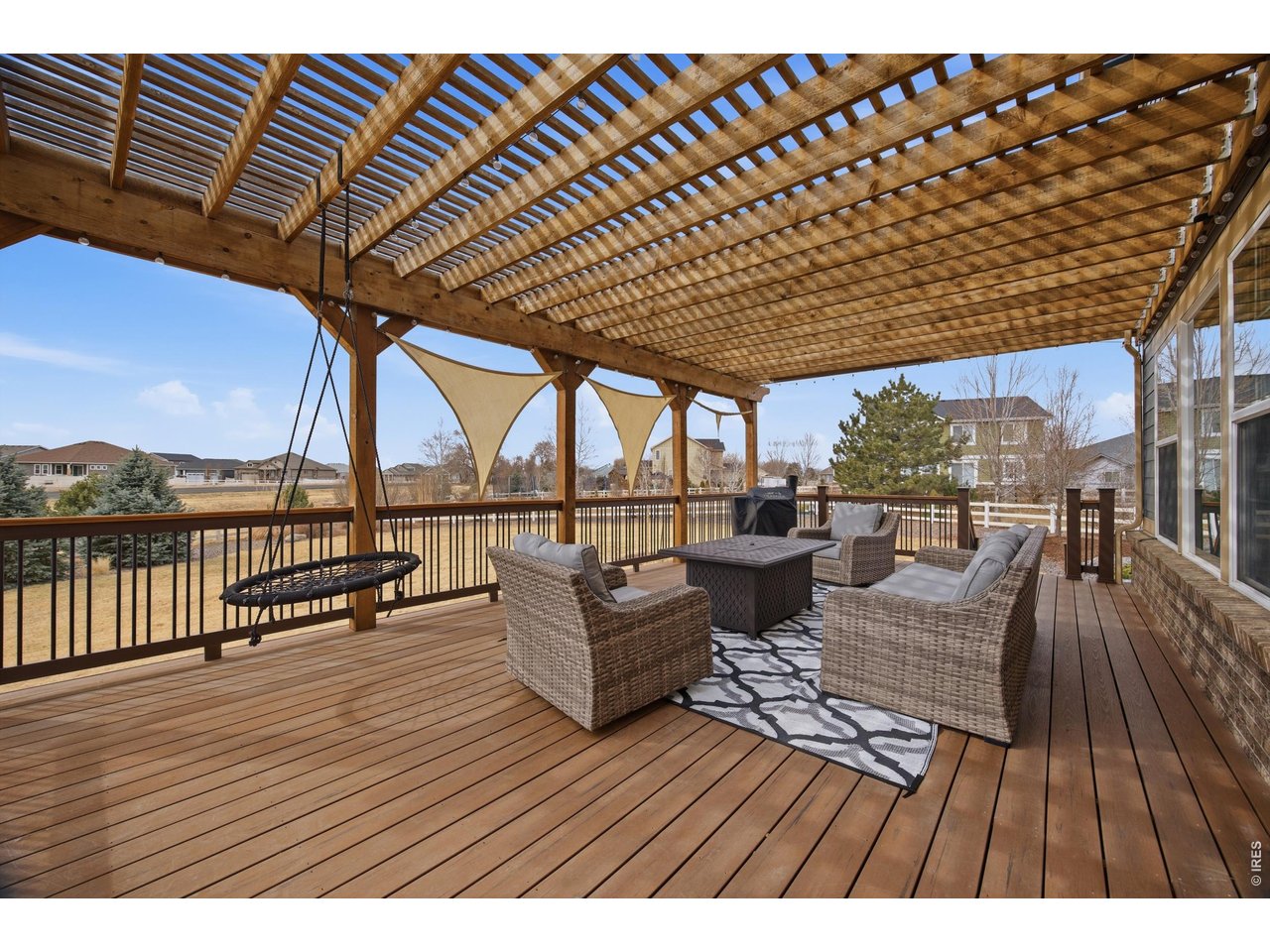 9033 Foxfire Street Firestone, CO 80504 - Photo 35 of 44 a view of outdoor space with seating