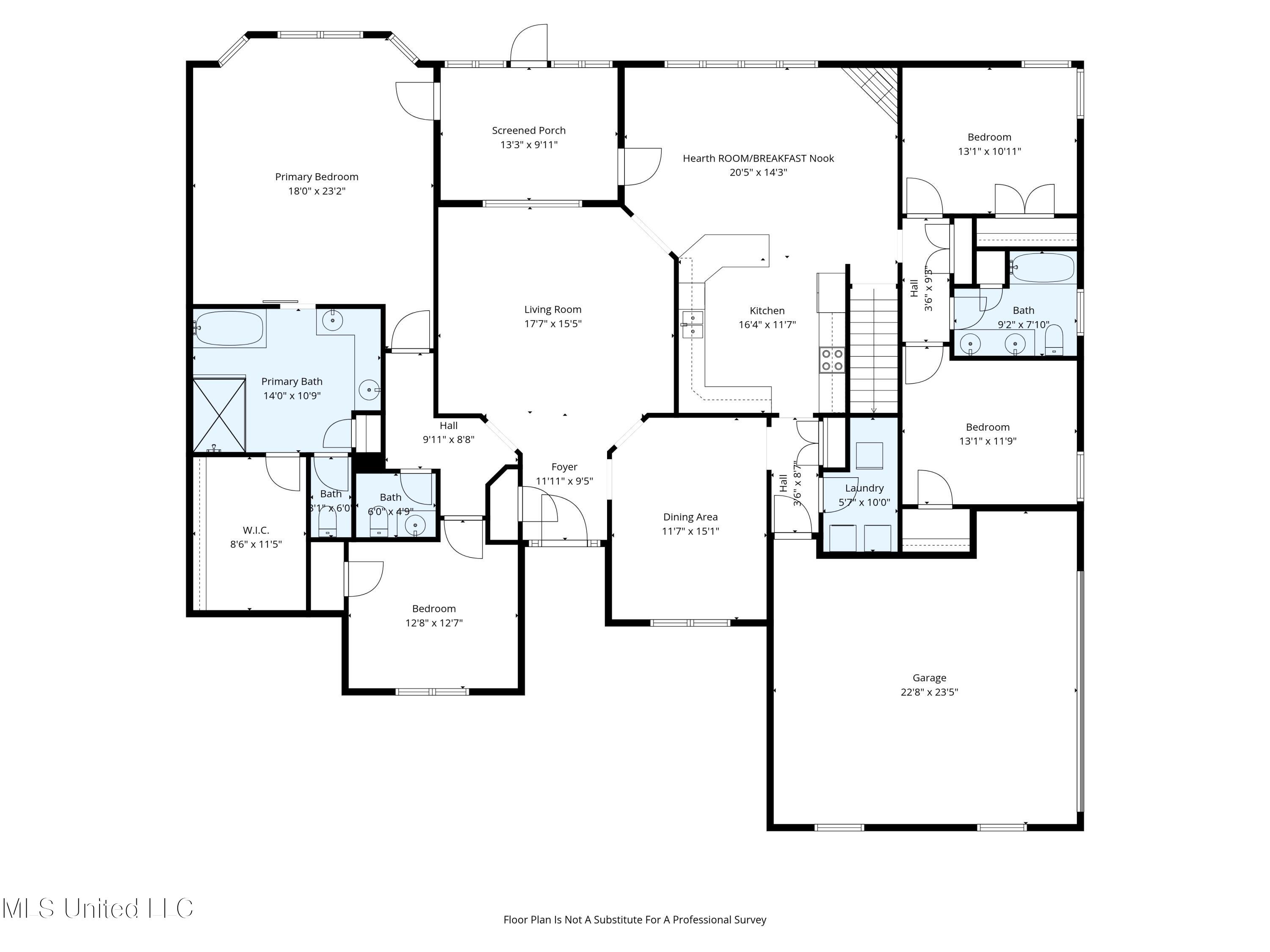 14185 Chapel Ridge Trail Olive Branch, MS 38654 - Photo 41 of 42 1-Floorplan_1