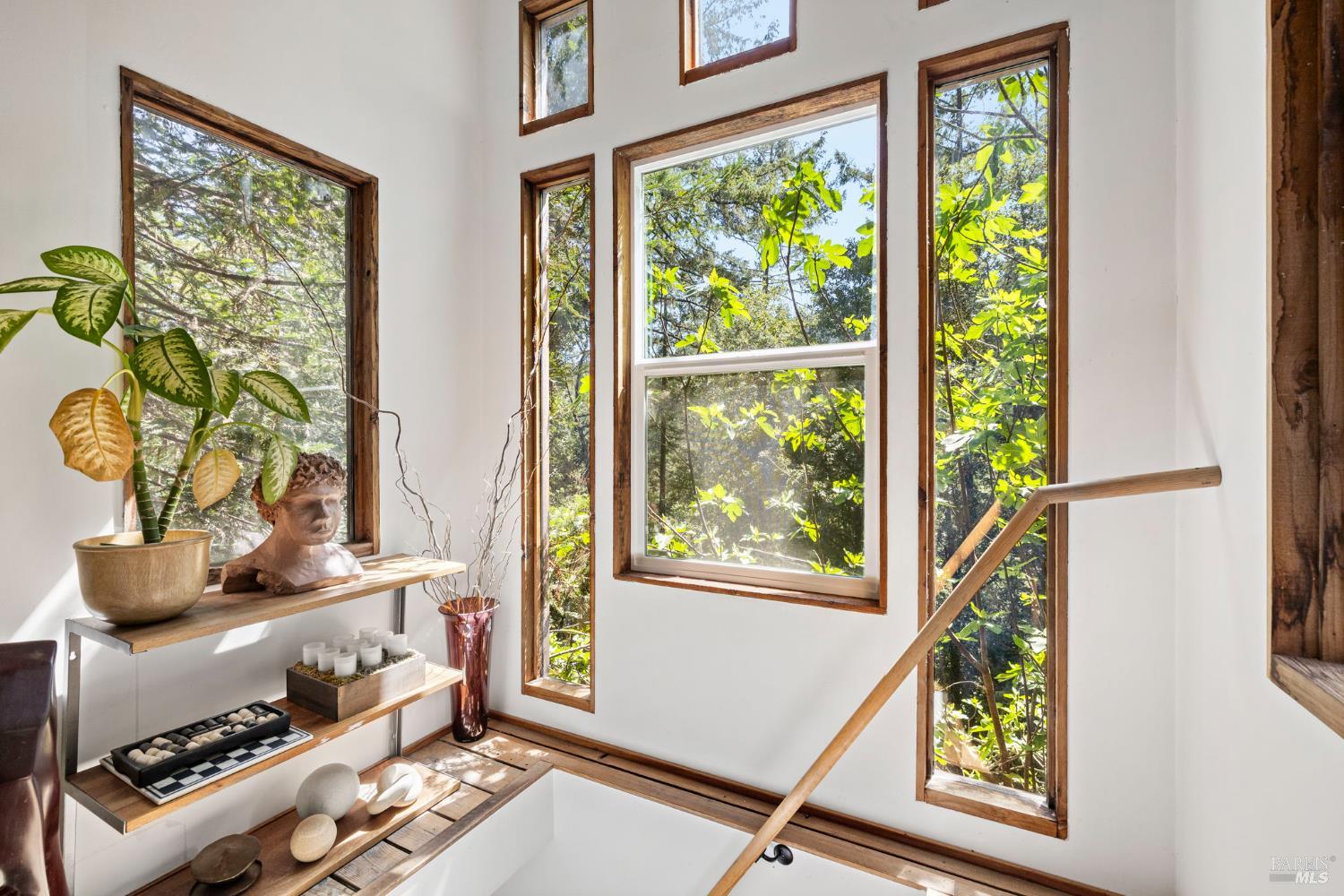 16798 Armstrong Woods Road Guerneville, CA 95446 - Photo 42 of 71 a room with furniture and window