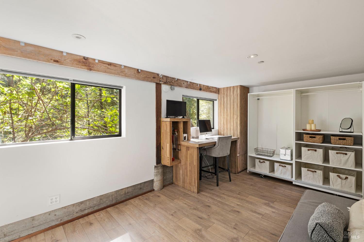 16798 Armstrong Woods Road Guerneville, CA 95446 - Photo 48 of 71 a view of a livingroom with furniture and window
