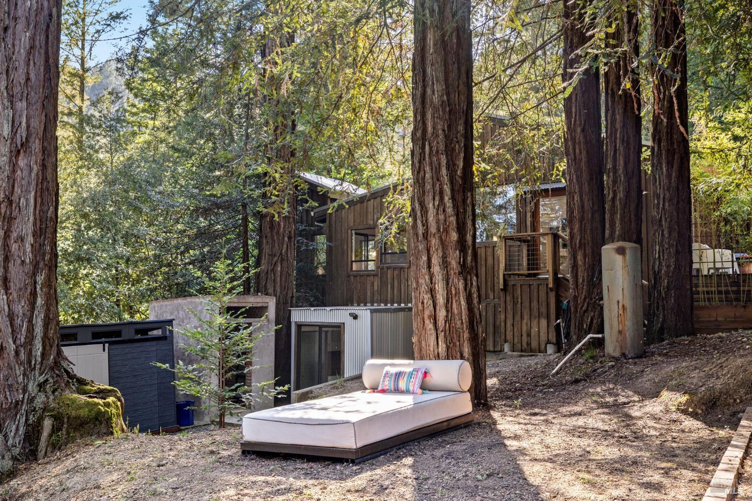 16798 Armstrong Woods Road Guerneville, CA 95446 - Photo 59 of 71 a outdoor space with lots of water fountain