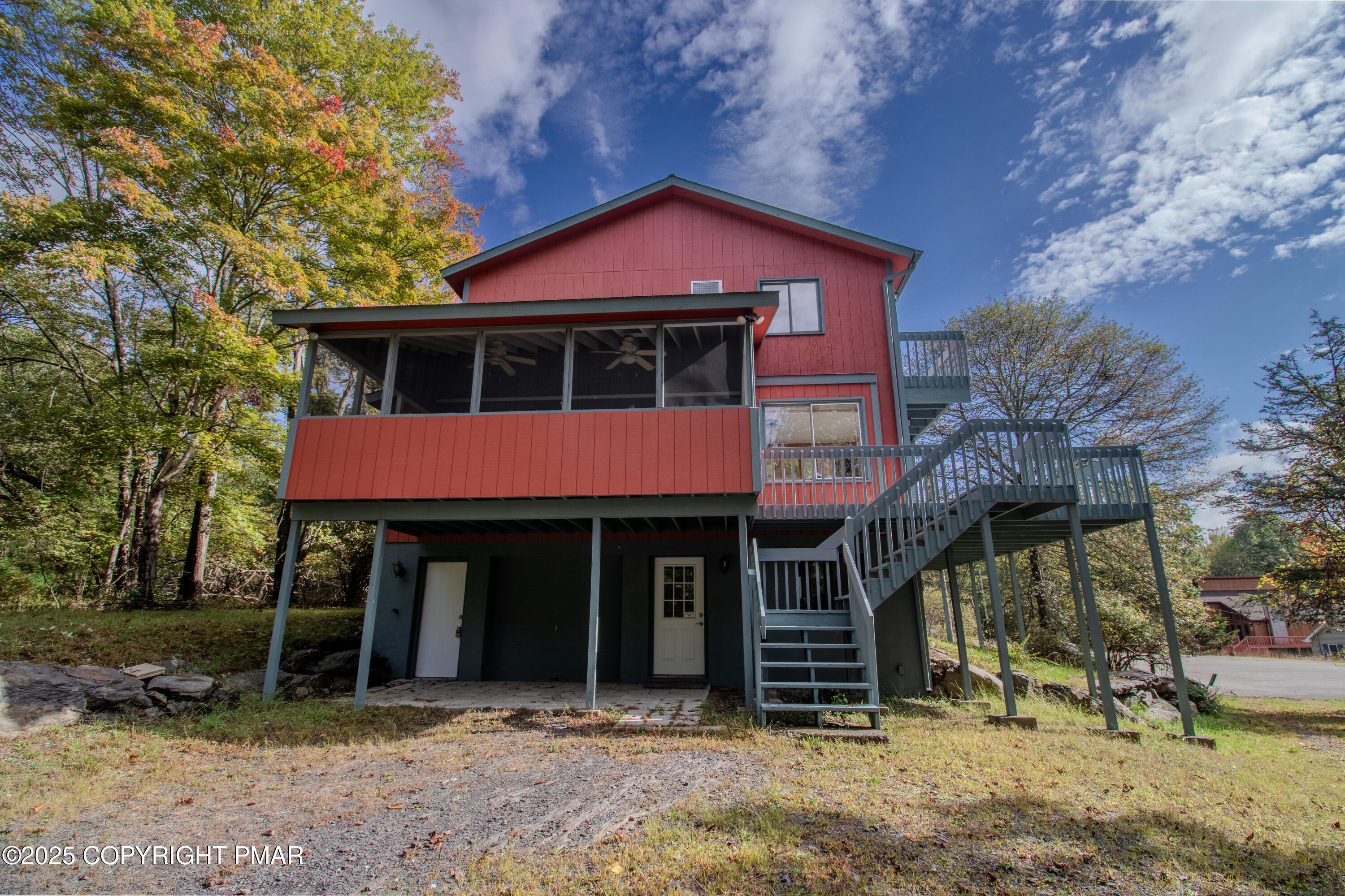 1142 Yorkshire Lane Bushkill, PA 18324 - Photo 42 of 72 a front view of a house with a yard