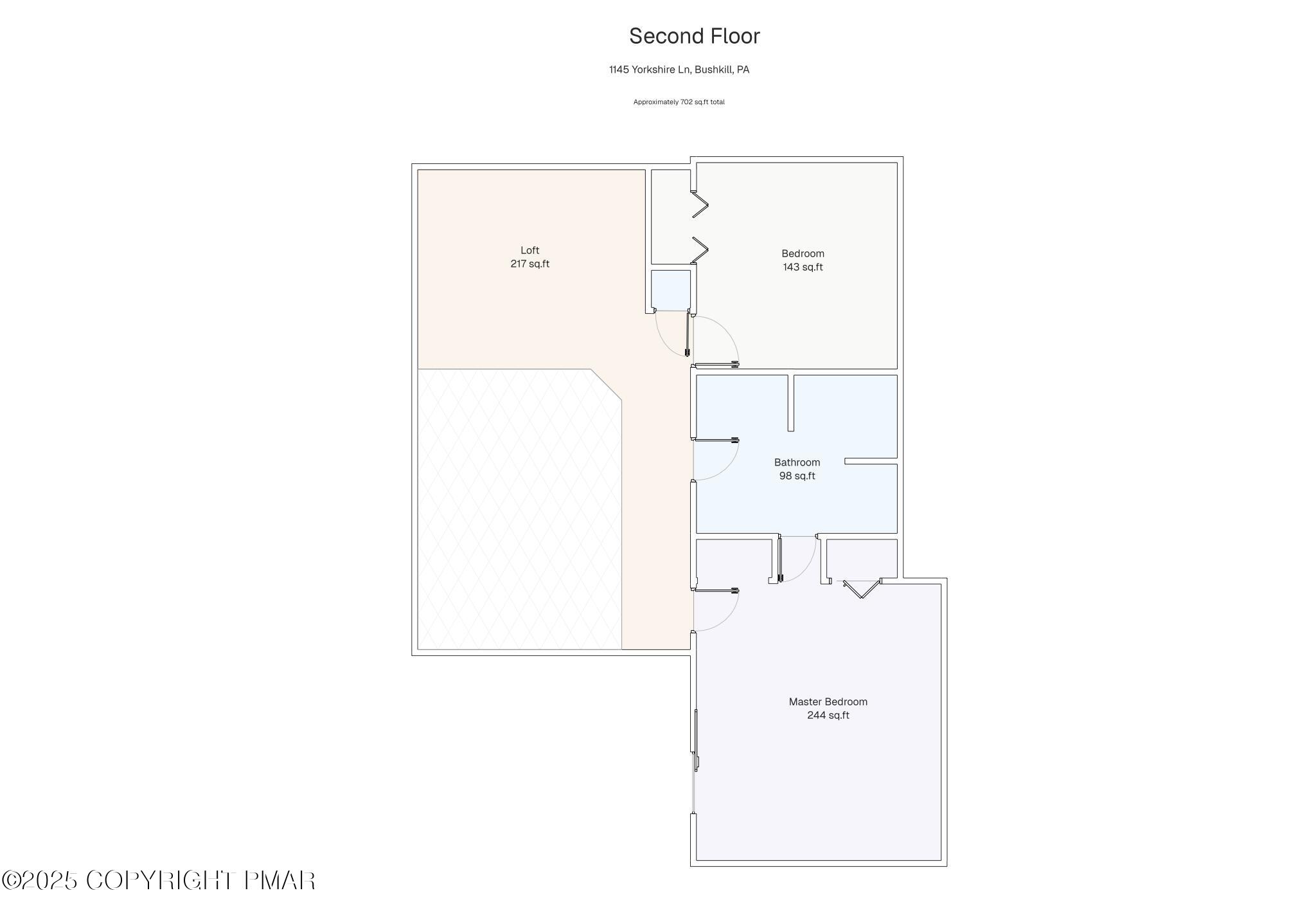 1142 Yorkshire Lane Bushkill, PA 18324 - Photo 48 of 72 a picture of a floor plan