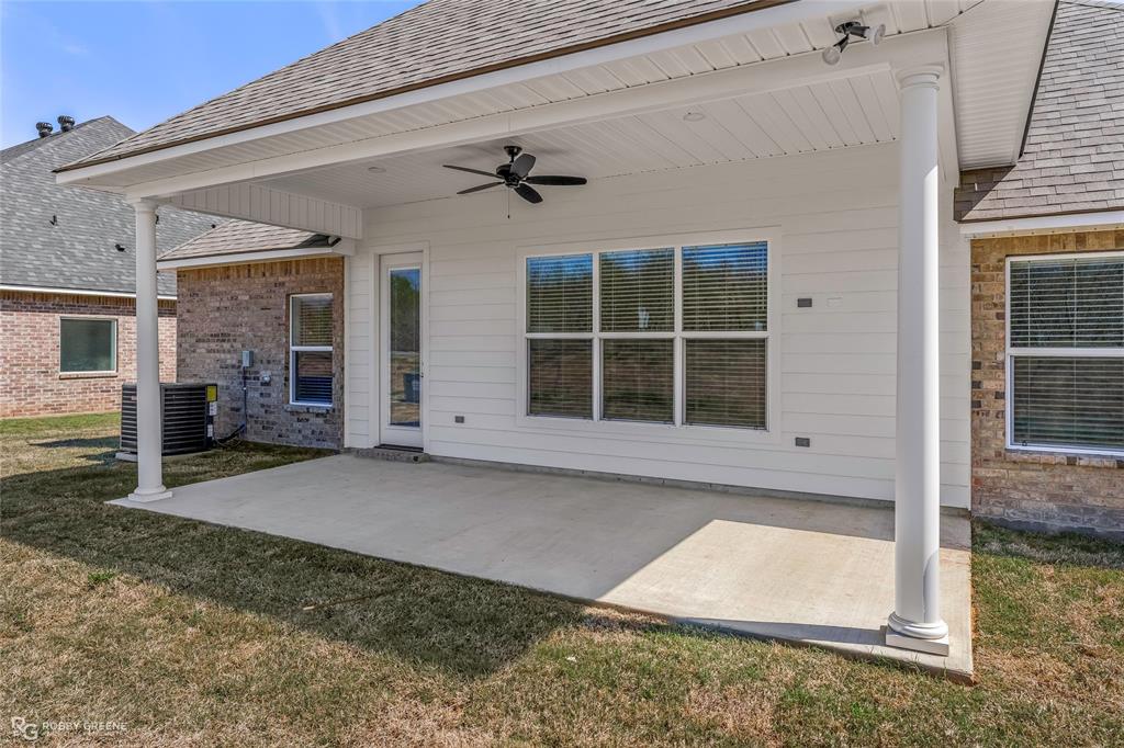 316 Peason Ridge Bossier City, LA 71112 - Photo 32 of 36 a view of a house with a backyard