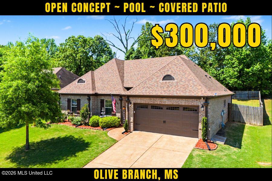 4253 Ridgemont Road Olive Branch, MS 38654 - Photo 1 of 46 4253 Ridgemont Front