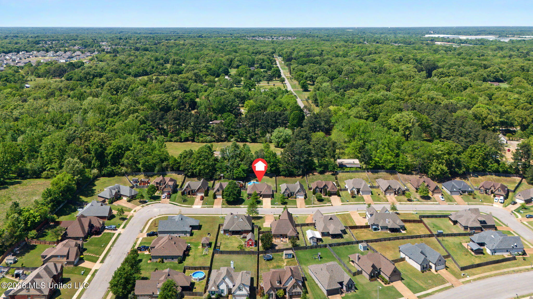 4253 Ridgemont Road Olive Branch, MS 38654 - Photo 45 of 46 Aerial