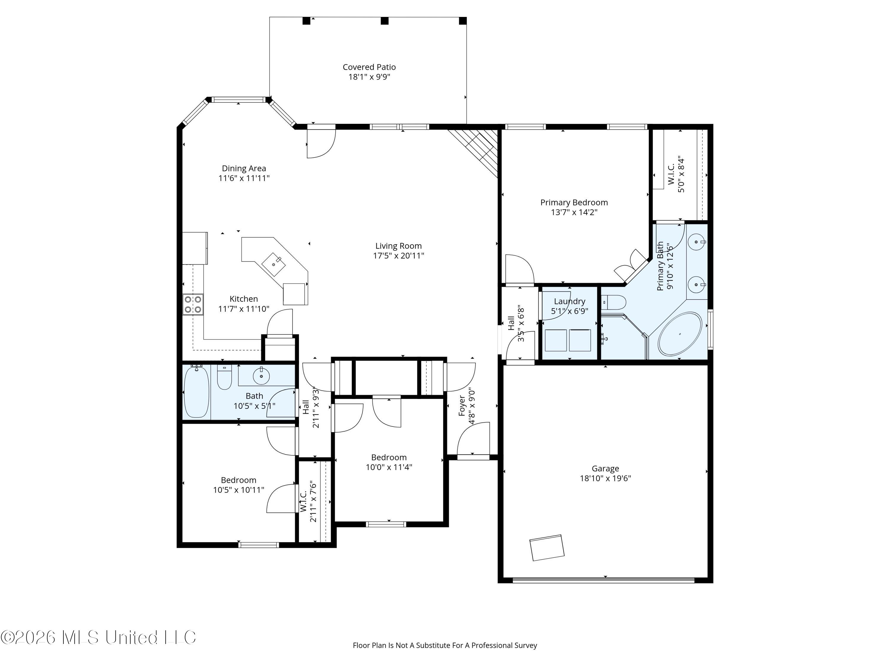 4253 Ridgemont Road Olive Branch, MS 38654 - Photo 46 of 46 Floor Plan