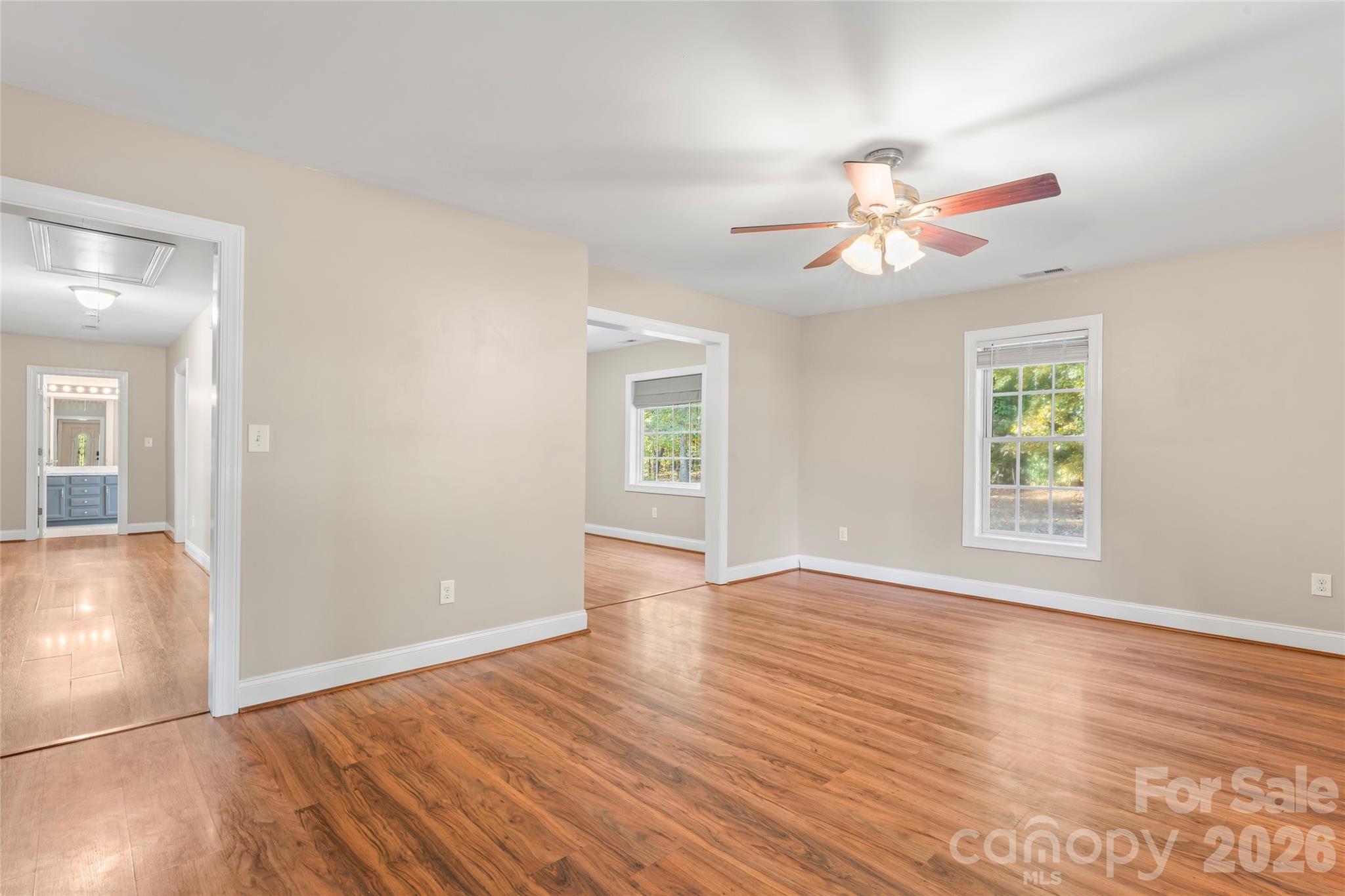 8450 Red Road Rockwell, NC 28138 - Photo 11 of 48 a view of an empty room with window and wooden floor
