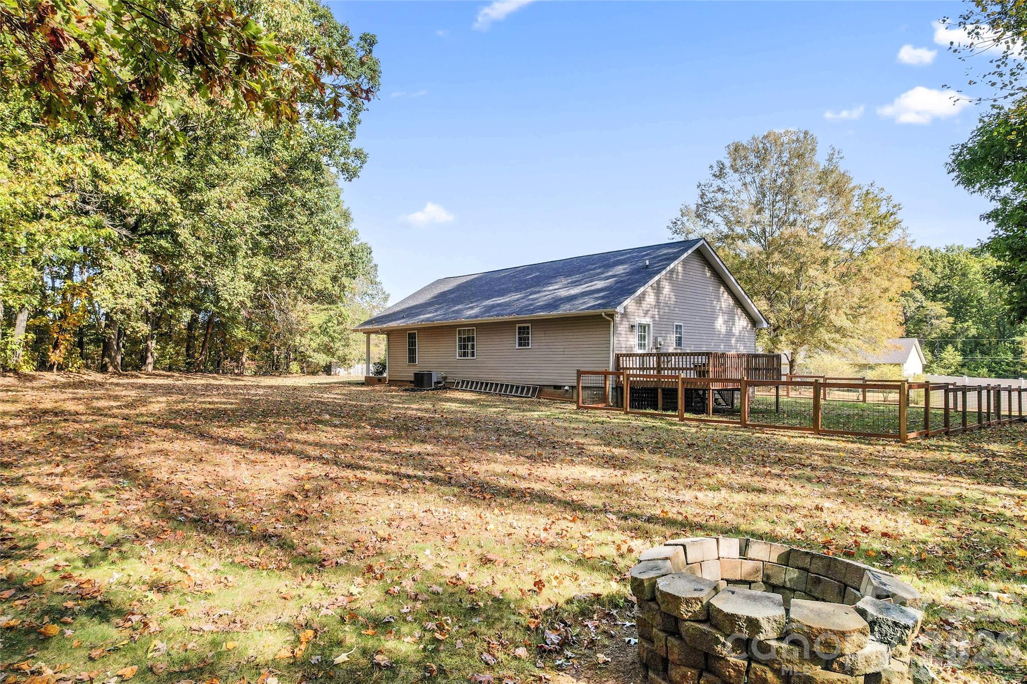8450 Red Road Rockwell, NC 28138 - Photo 43 of 48 a view of a yard in front of house