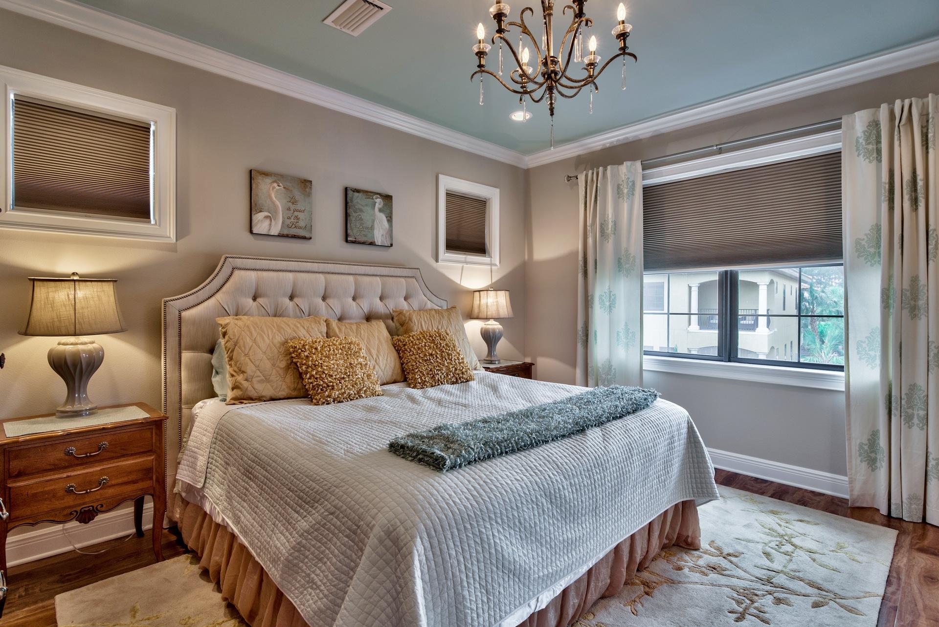 1976 Baytowne Loop Miramar Beach, FL 32550 - Photo 11 of 23 a bedroom with a large bed and a window