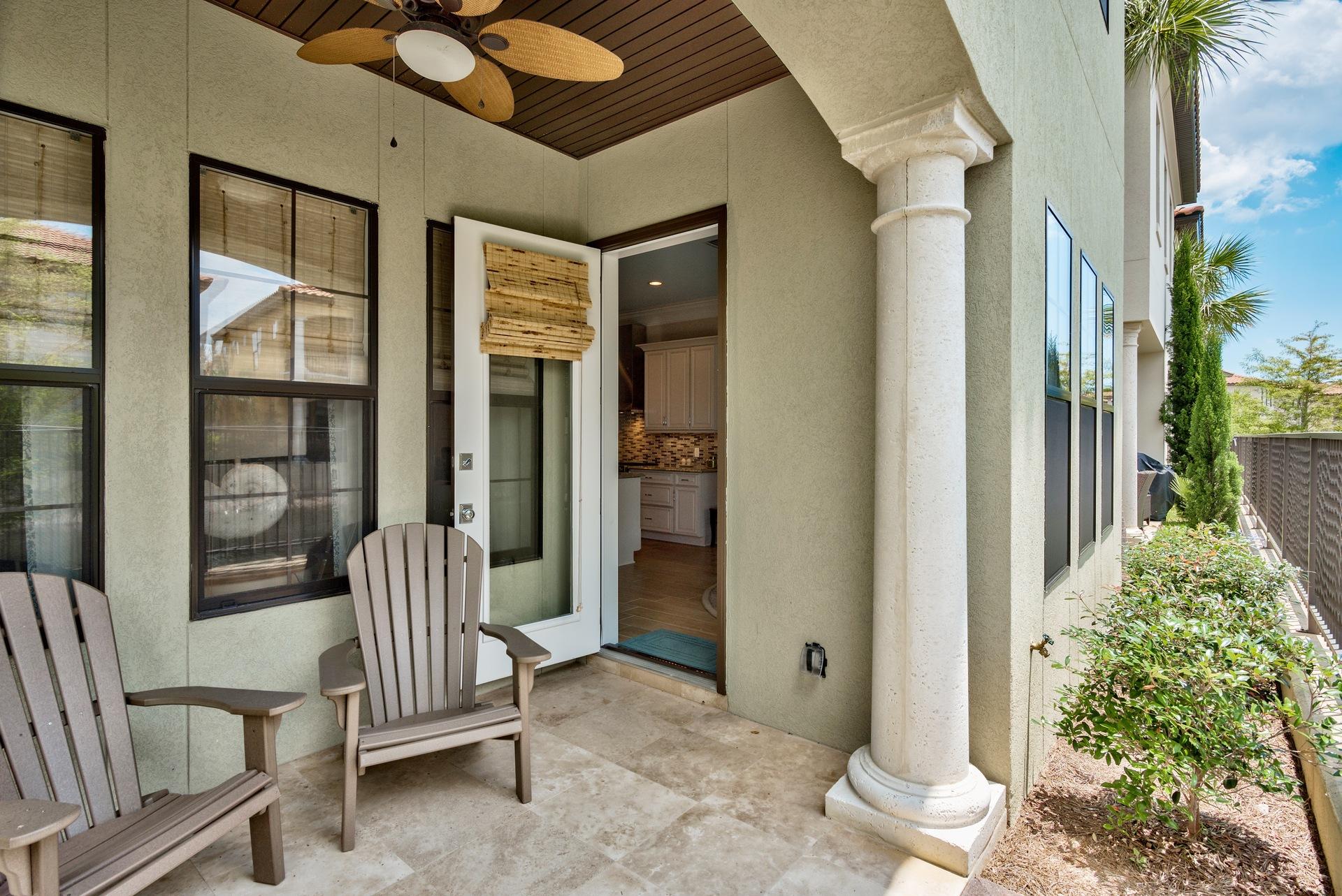 1976 Baytowne Loop Miramar Beach, FL 32550 - Photo 22 of 23 a view of a balcony with chair and the potted plants