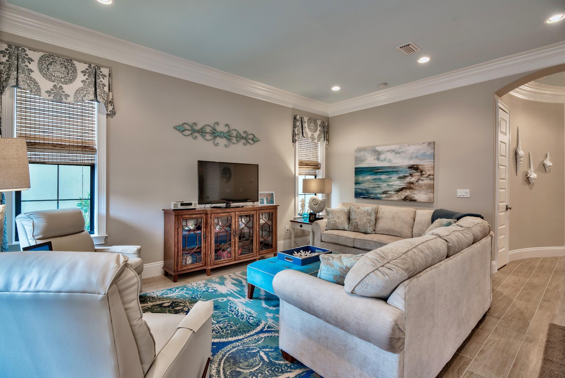 1976 Baytowne Loop Miramar Beach, FL 32550 - Photo 5 of 23 a living room with furniture and a flat screen tv