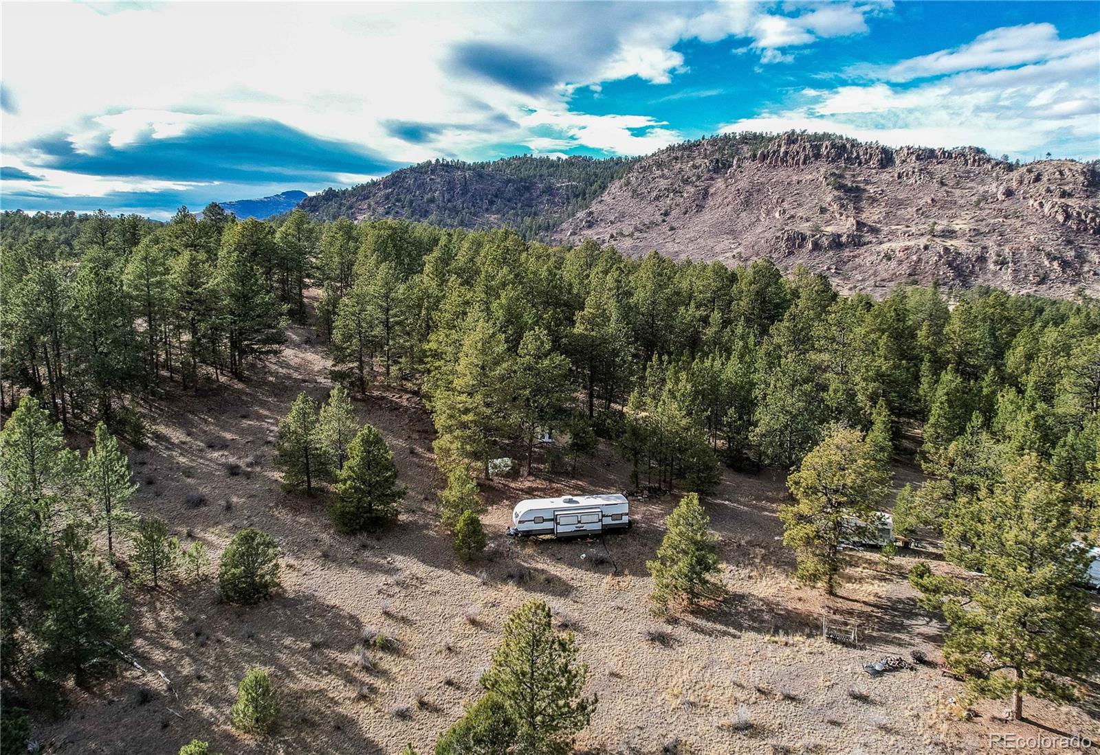 0 Twinkle Road Guffey, CO 80820 - Photo 16 of 24 a view of a backyard with green space