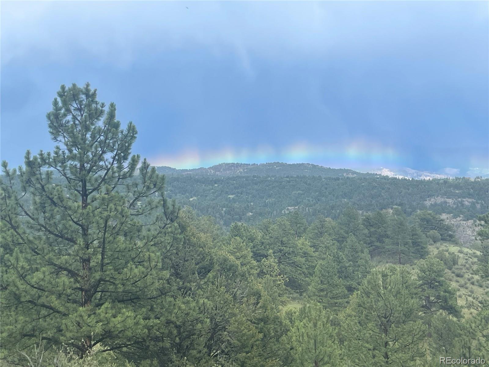 0 Twinkle Road Guffey, CO 80820 - Photo 22 of 24 a view of a mountain range with trees in the background