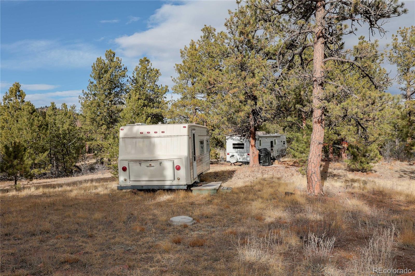 0 Twinkle Road Guffey, CO 80820 - Photo 9 of 24 a view of a trees with barn in the background