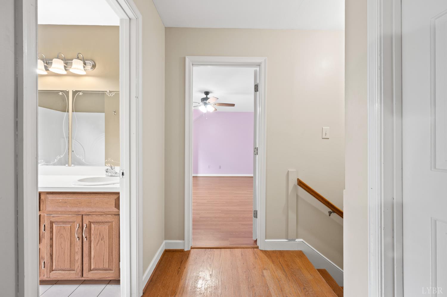 111 East Otter Ridge Drive Goode, VA 24556 - Photo 28 of 62 a view of a hallway with wooden floor and closet