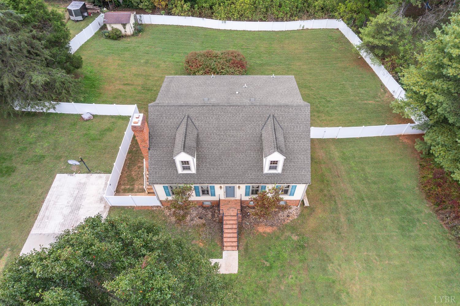 111 East Otter Ridge Drive Goode, VA 24556 - Photo 4 of 62 an aerial view of a house with a yard