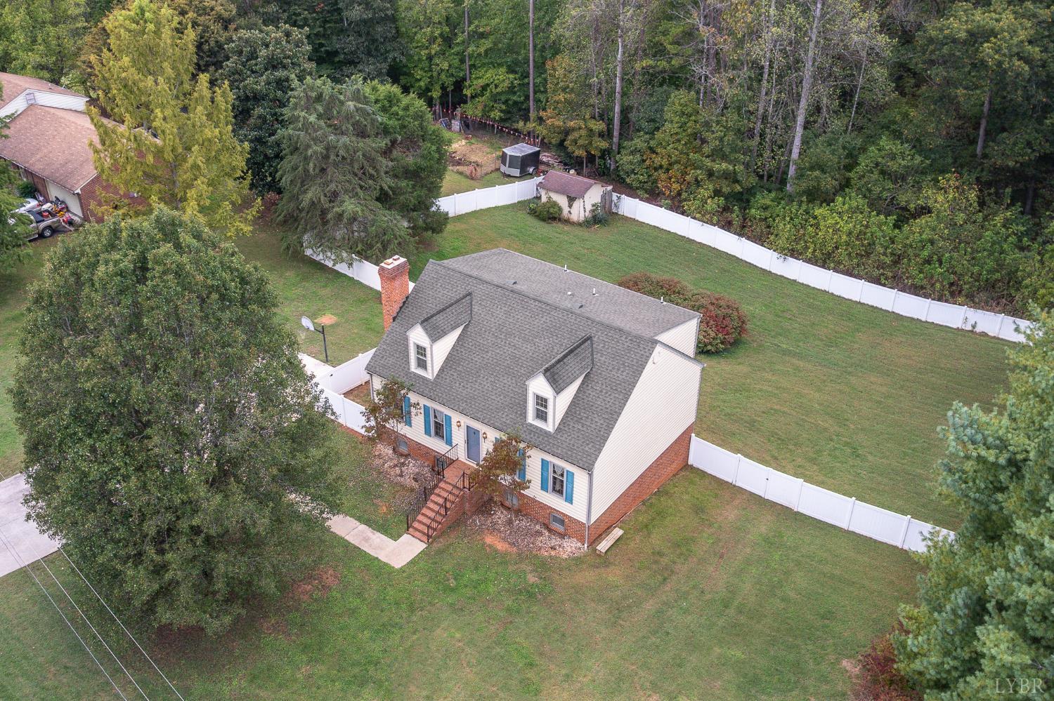 111 East Otter Ridge Drive Goode, VA 24556 - Photo 5 of 62 an aerial view of a house with a yard