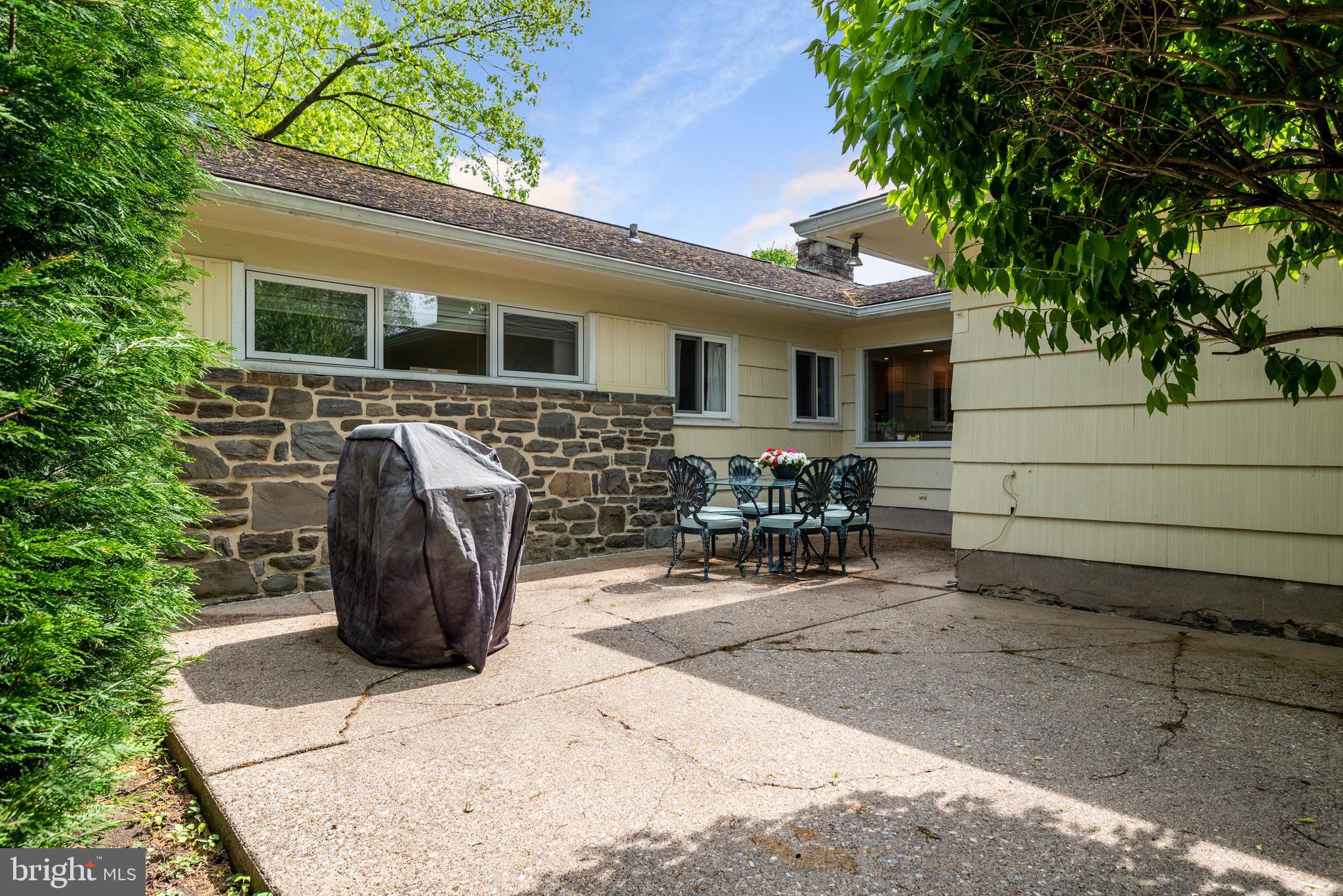 732 Woodfield Road Villanova, PA 19085 - Photo 23 of 31 Rear Patio.