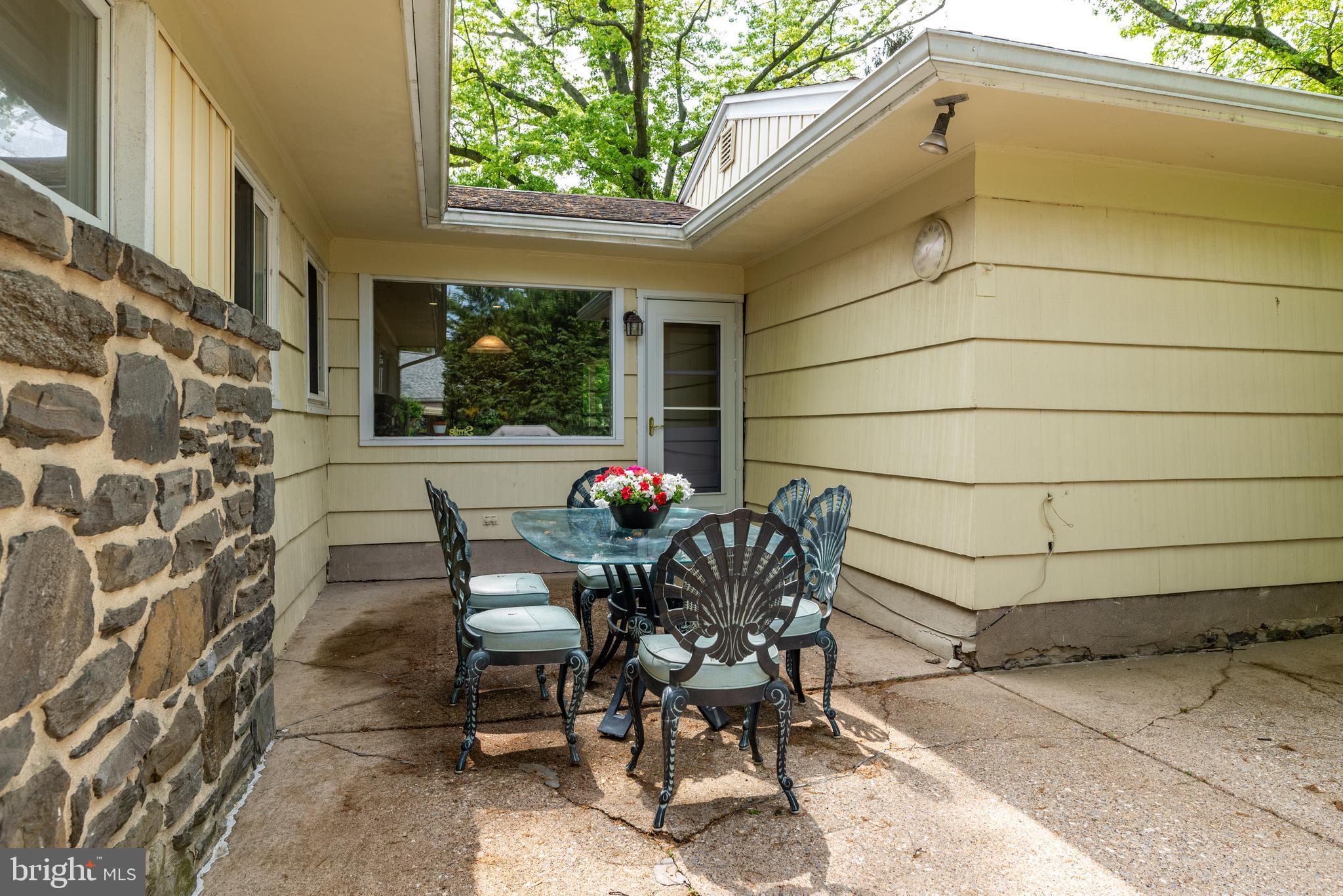 732 Woodfield Road Villanova, PA 19085 - Photo 24 of 31 Rear Patio.