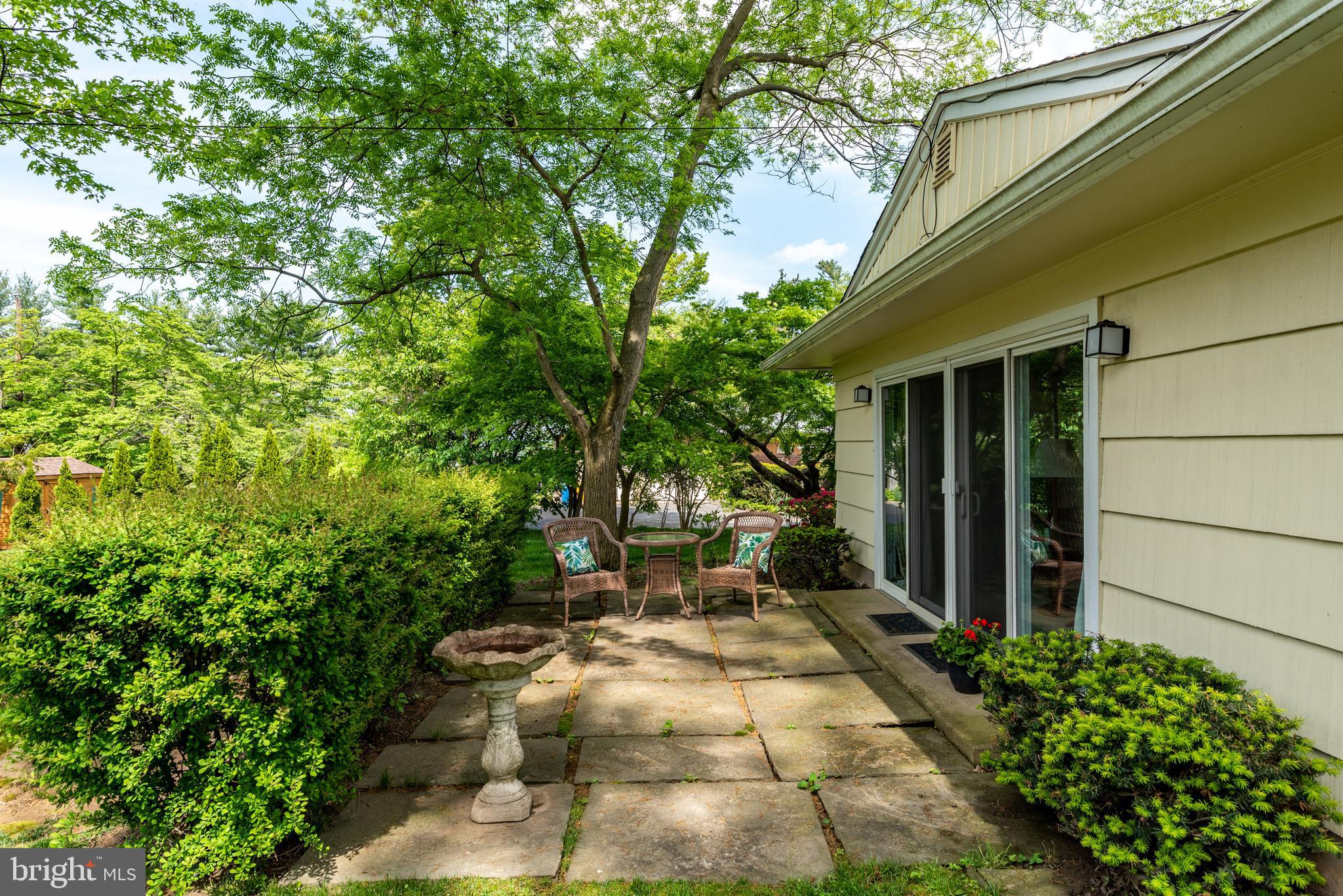 732 Woodfield Road Villanova, PA 19085 - Photo 25 of 31 Rear Patio.