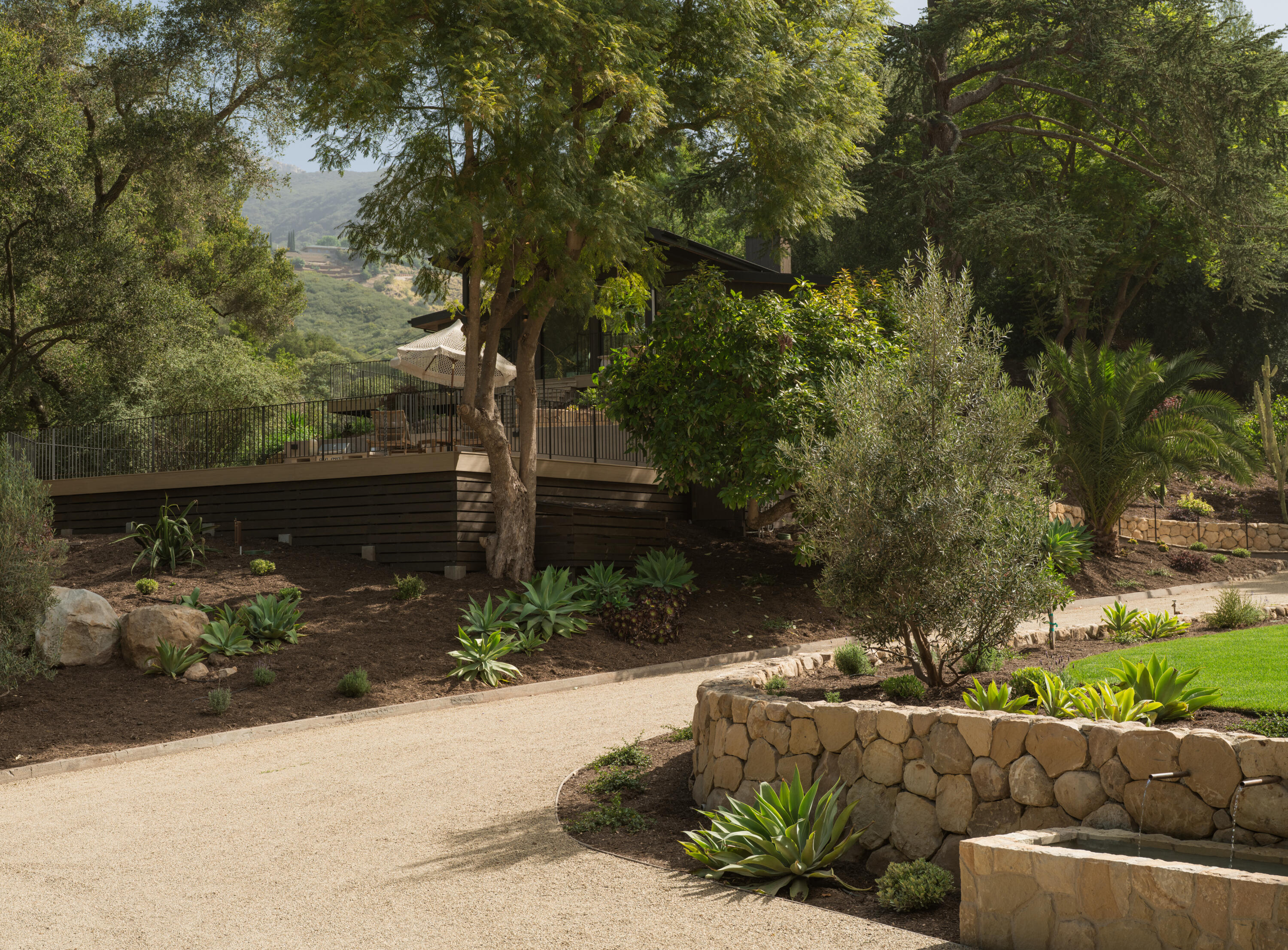 1590 San Roque Road Santa Barbara, CA 93105 - Photo 47 of 50 45. HouseFrontDrive