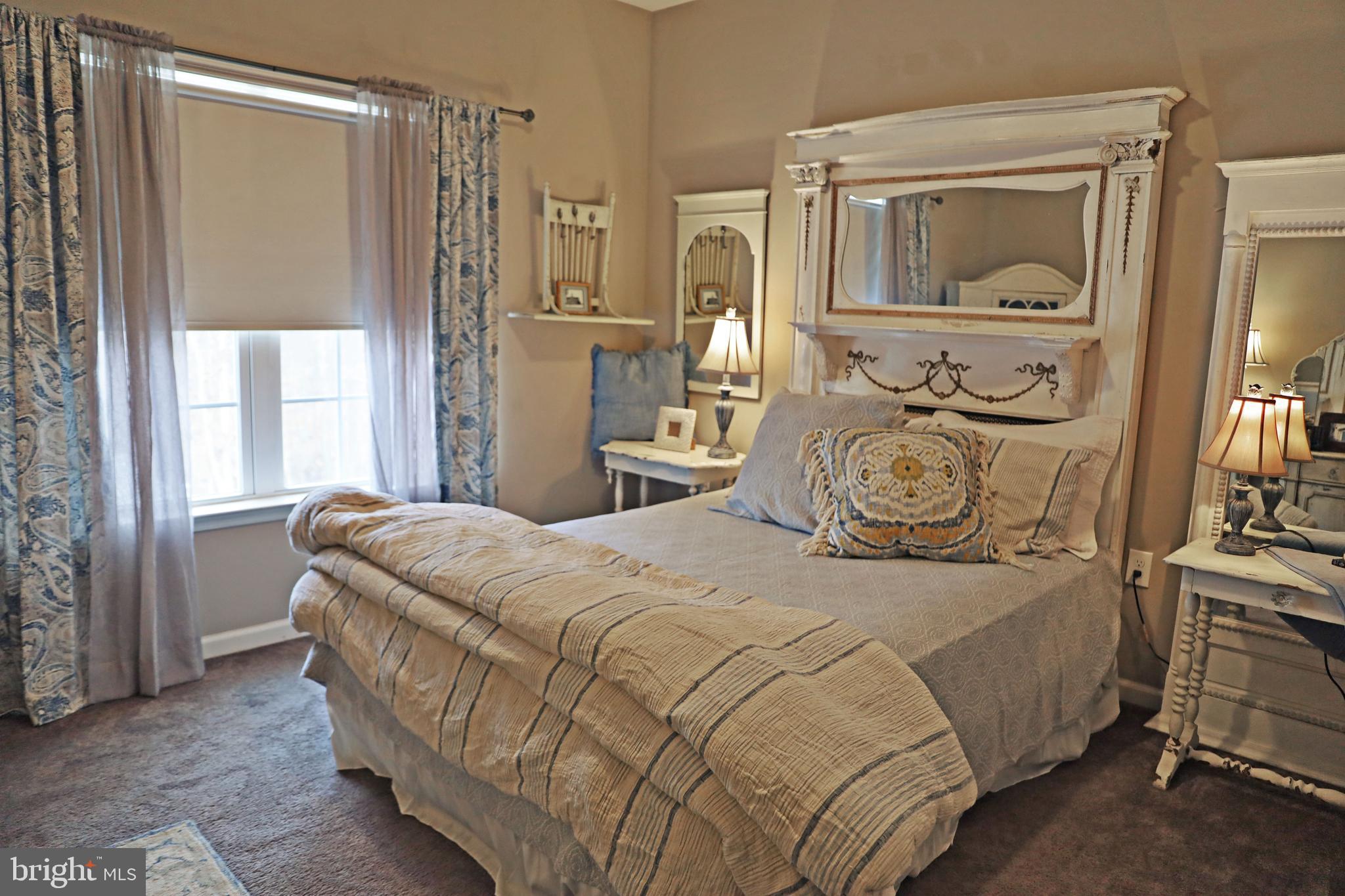 101 Trout River Terrace Falling Waters, WV 25419 - Photo 23 of 57 a bedroom with a bed and a mirror