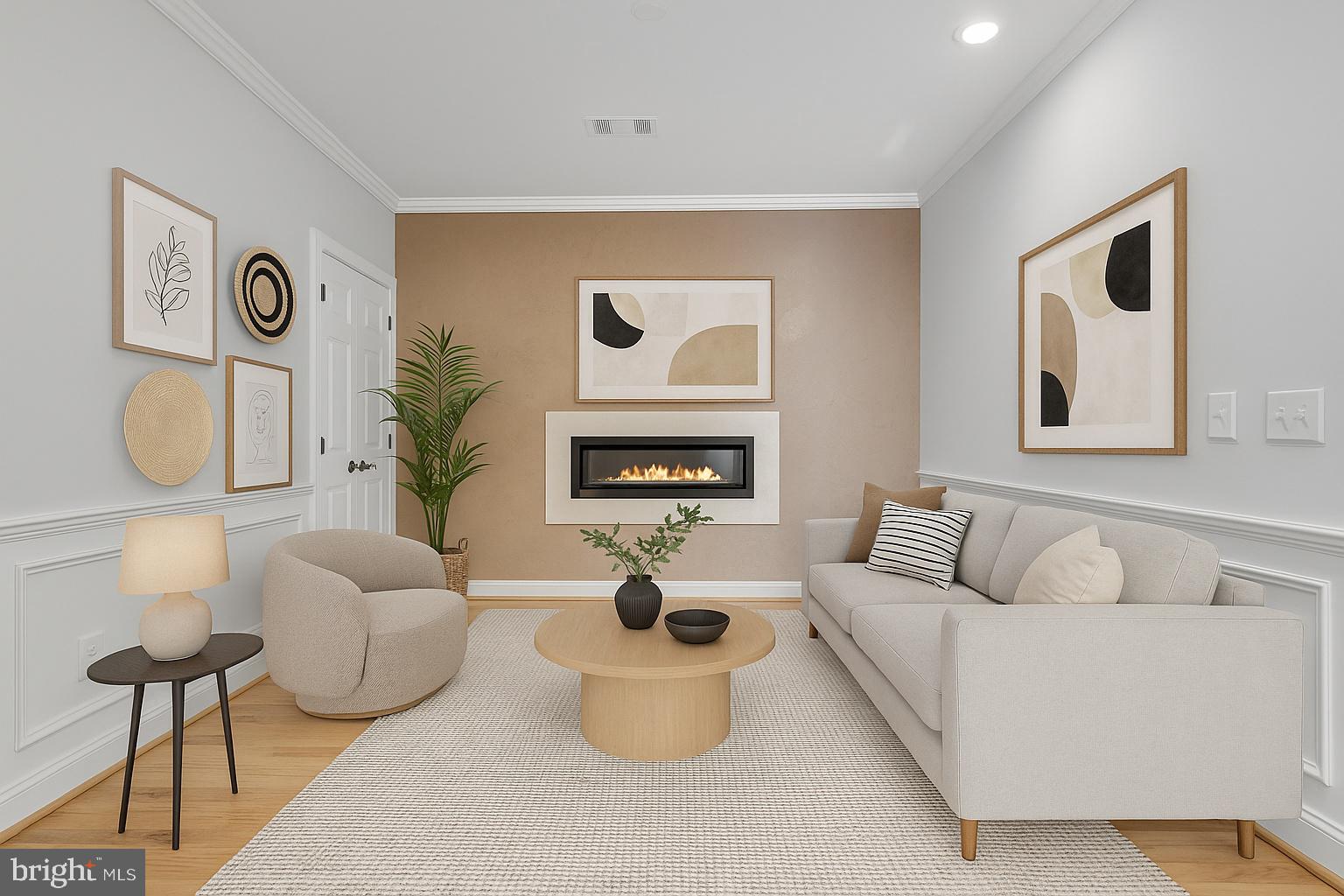 611 Catesby Court Southwest Leesburg, VA 20175 - Photo 18 of 96 a living room with furniture and a large window