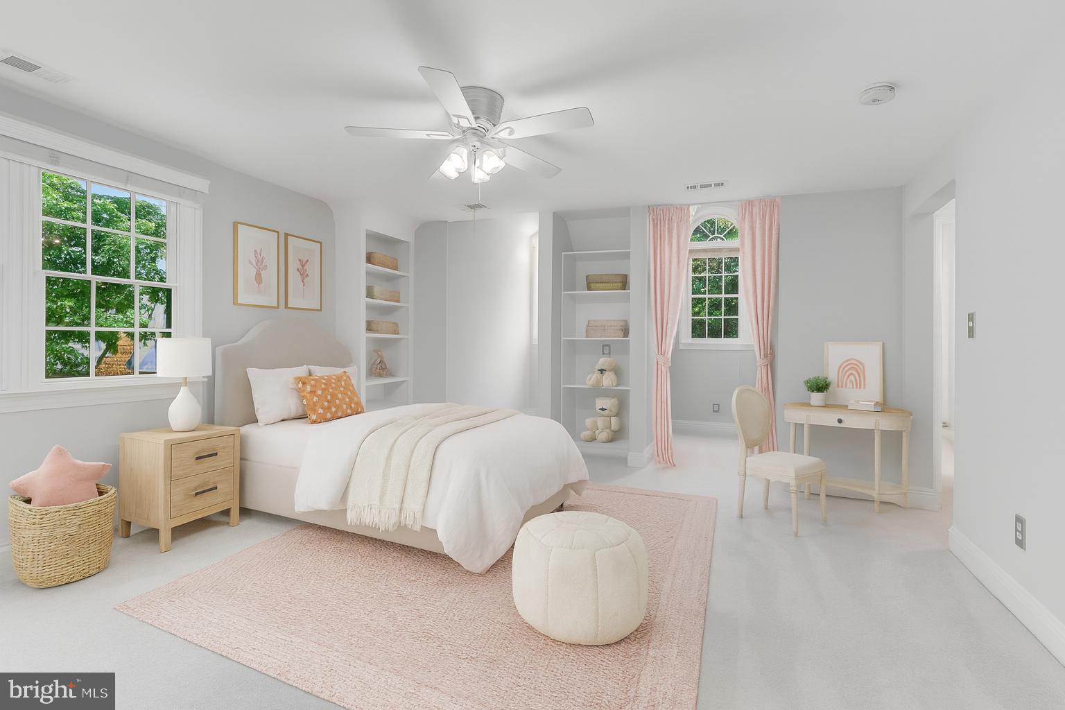 611 Catesby Court Southwest Leesburg, VA 20175 - Photo 19 of 96 Staged guest bedroom