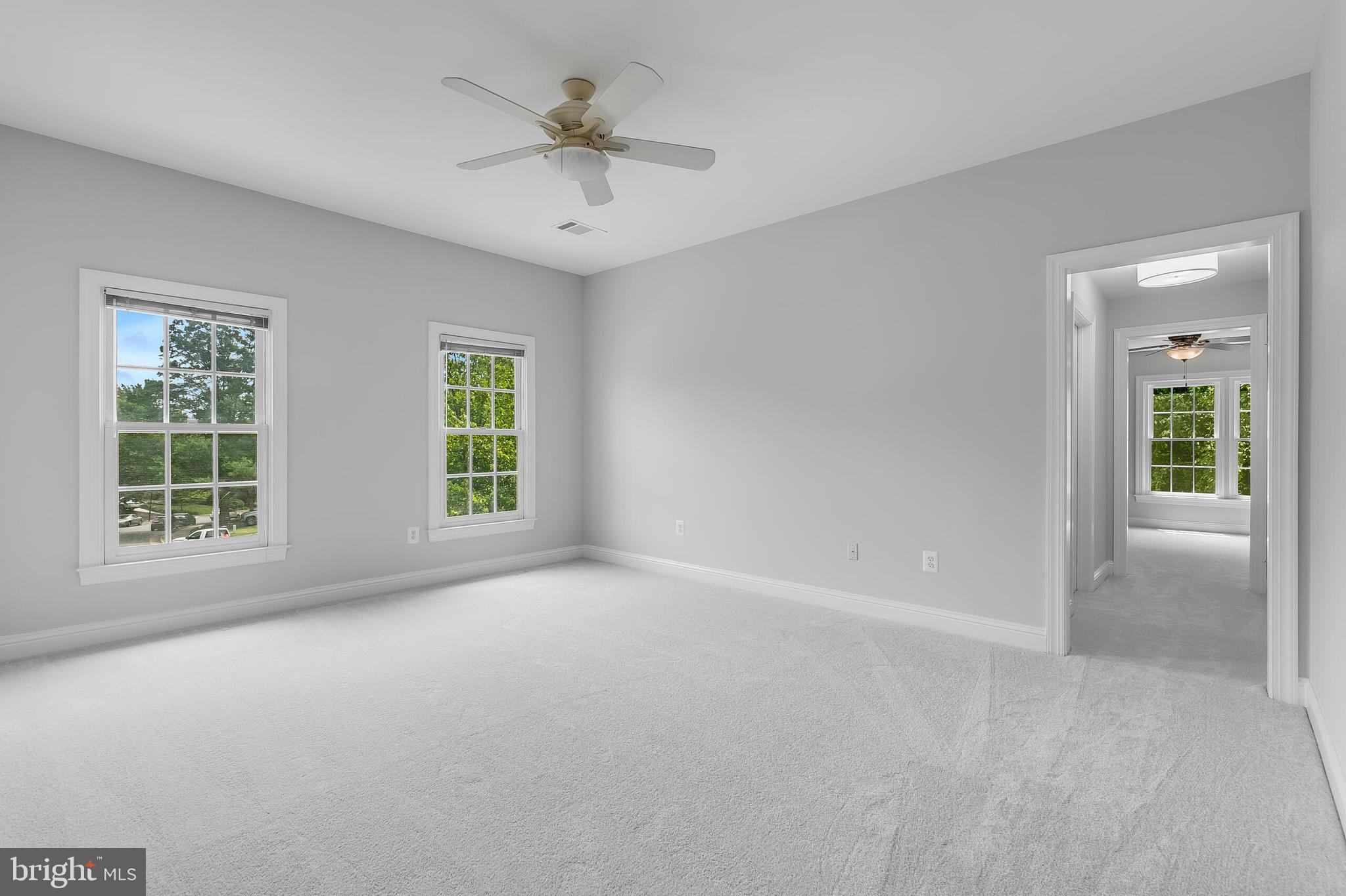 611 Catesby Court Southwest Leesburg, VA 20175 - Photo 56 of 96 a view of an empty room with a window