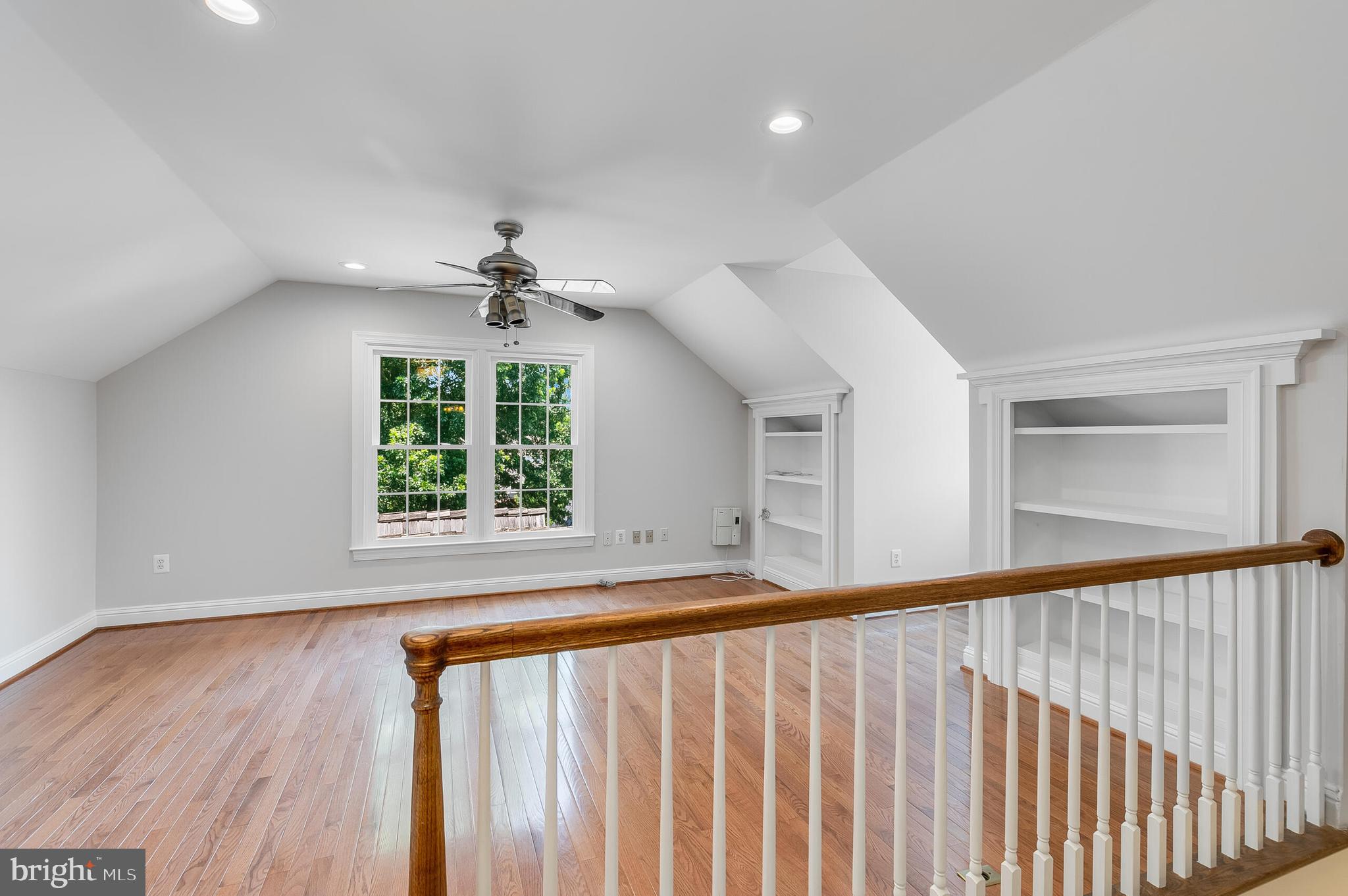 611 Catesby Court Southwest Leesburg, VA 20175 - Photo 65 of 96 a view of a hallway with a window