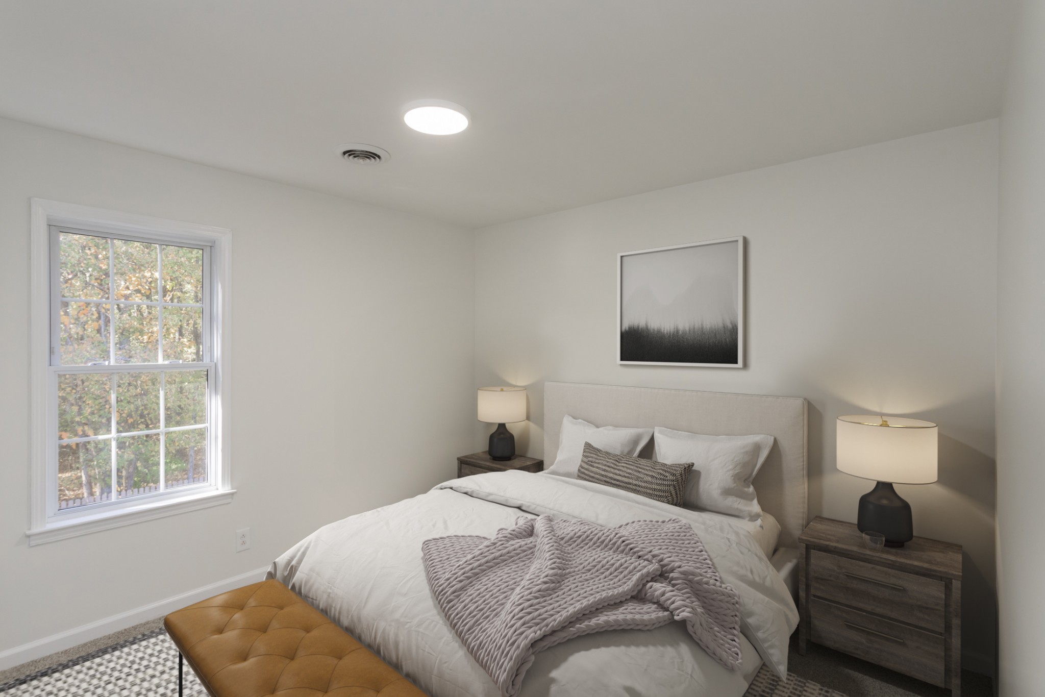 156 Foxrun Springfield, TN 37172 - Photo 6 of 33 a bedroom with a bed and a window