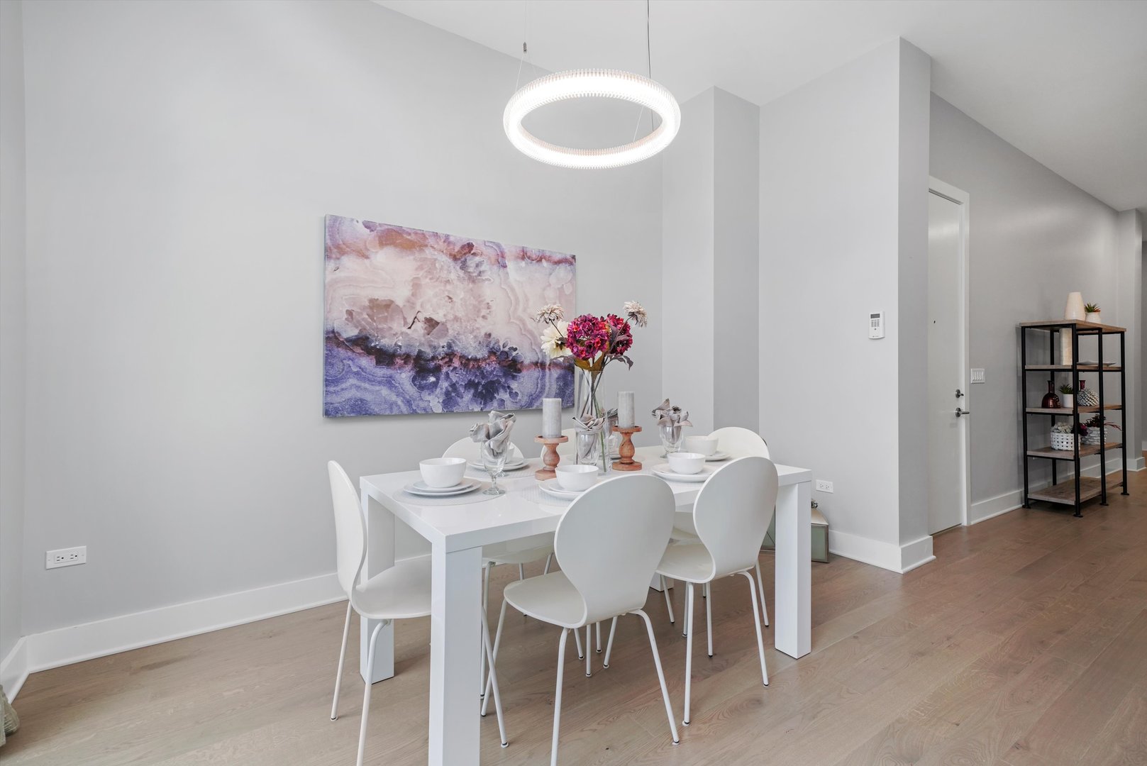 1128 West Adams Street, Unit 4E Chicago, IL 60607 - Photo 8 of 31 a dining room with furniture and window