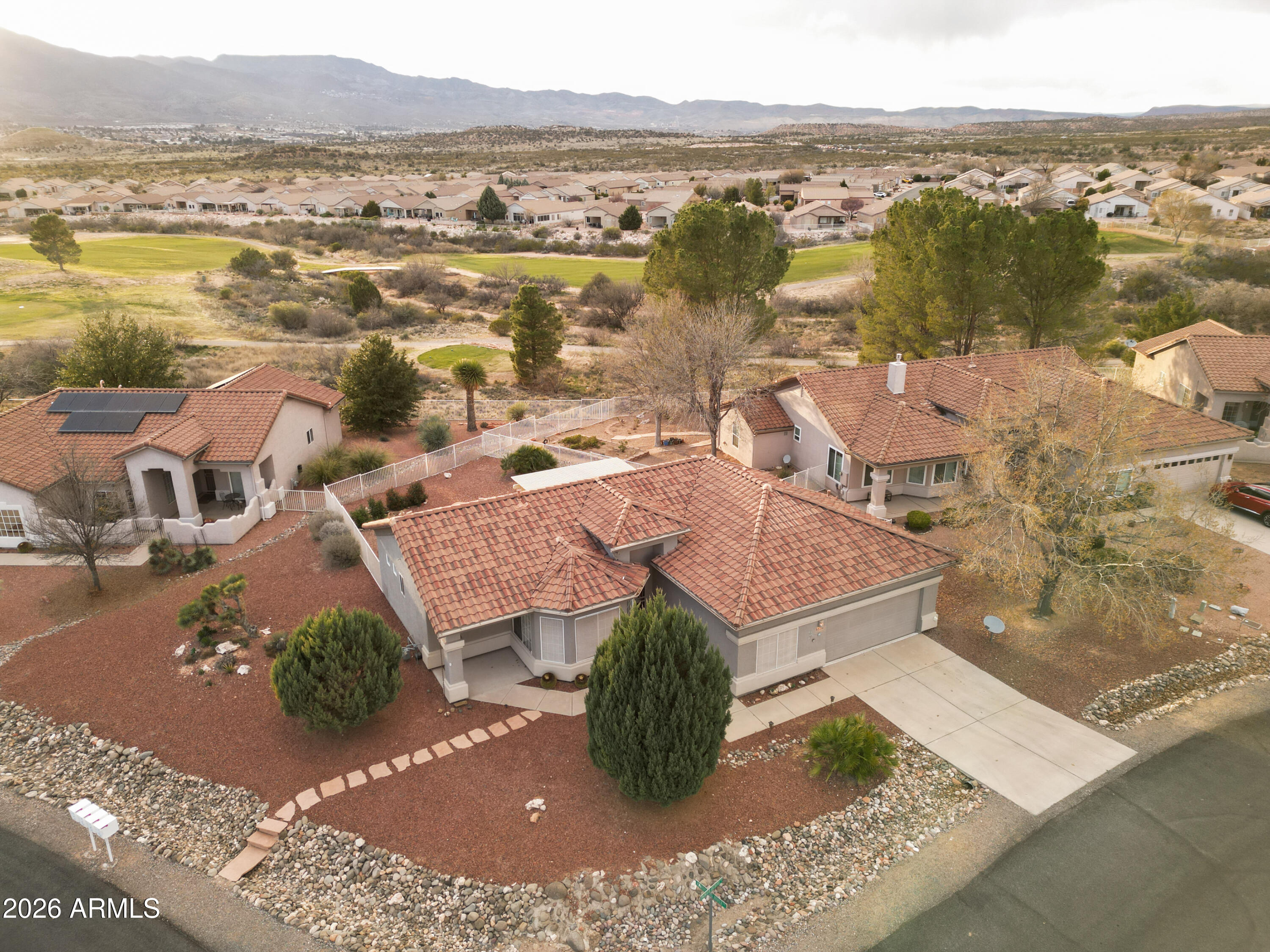 5320 Painted Desert Road Cornville, AZ 86325 - Photo 2 of 58 an aerial view of residential houses with outdoor space