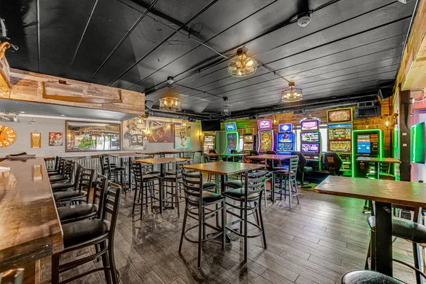 a view of a bar restaurant