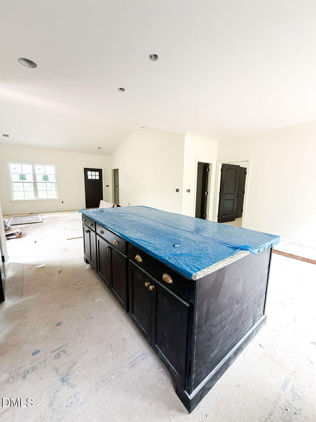9574 Stallings Road Spring Hope, NC 27882 - Photo 14 of 31 a living room with hard wood floors and a fireplace