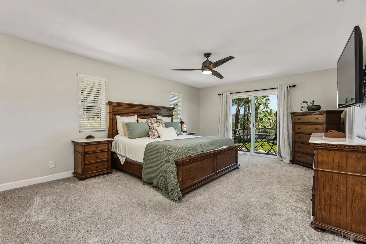 23969 Nectar Way Ramona, CA 92065 - Photo 27 of 54 a bed room with a bed and a television